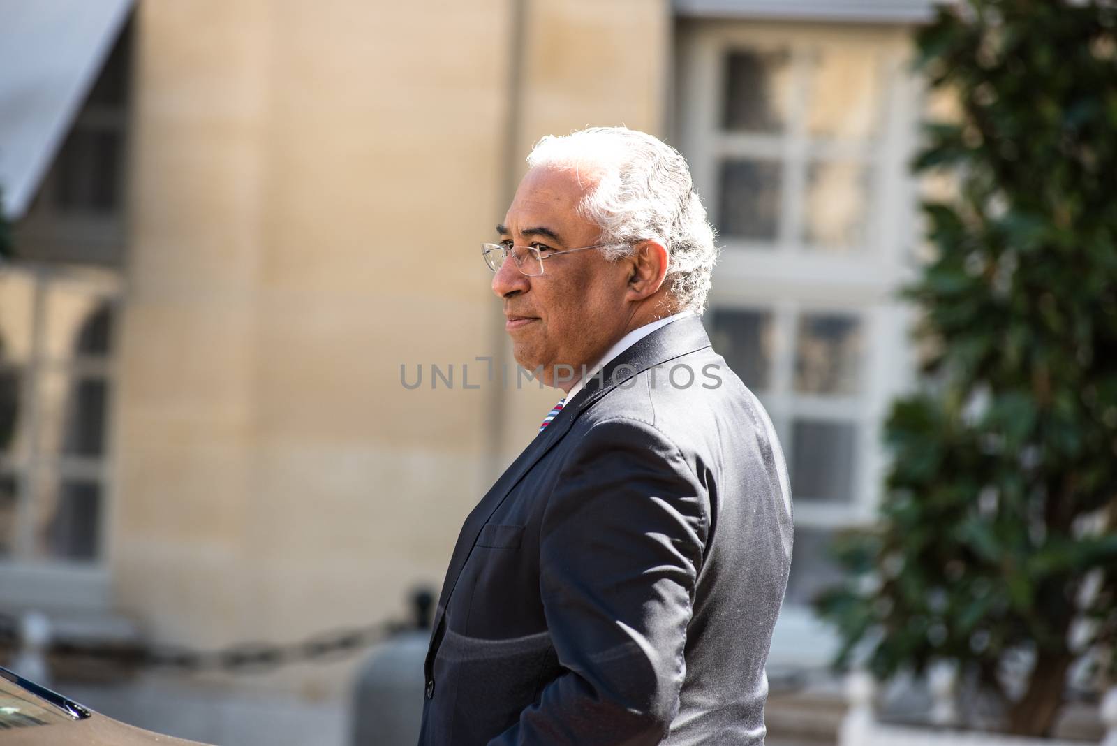 FRANCE, Paris : Portuguese Prime minister Antonio Costa attends a press conference at the Hotel Matignon on April 18, 2016 in Paris. 
