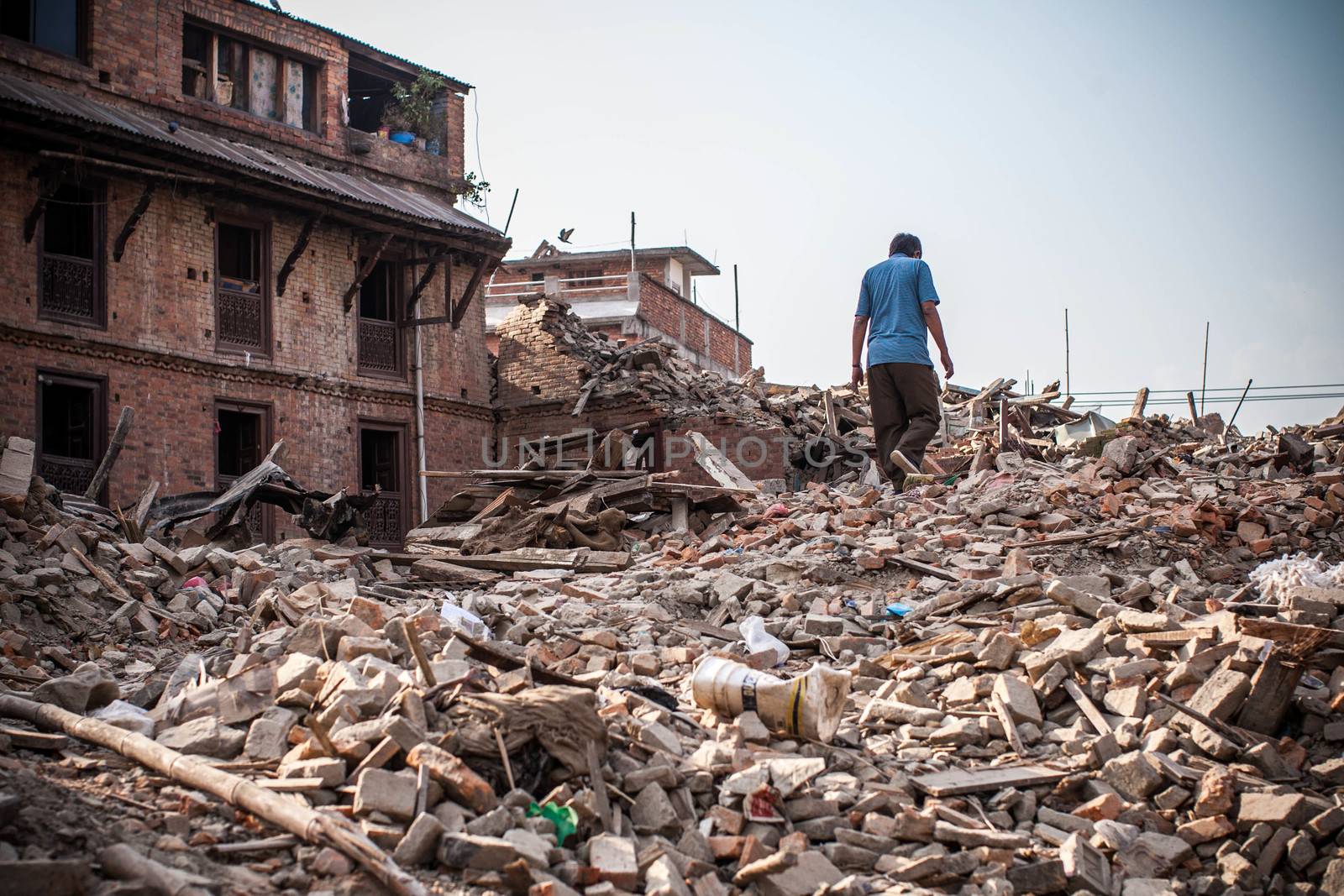 NEPAL-KATHMANDU-2015 EARTHQUAKE by newzulu