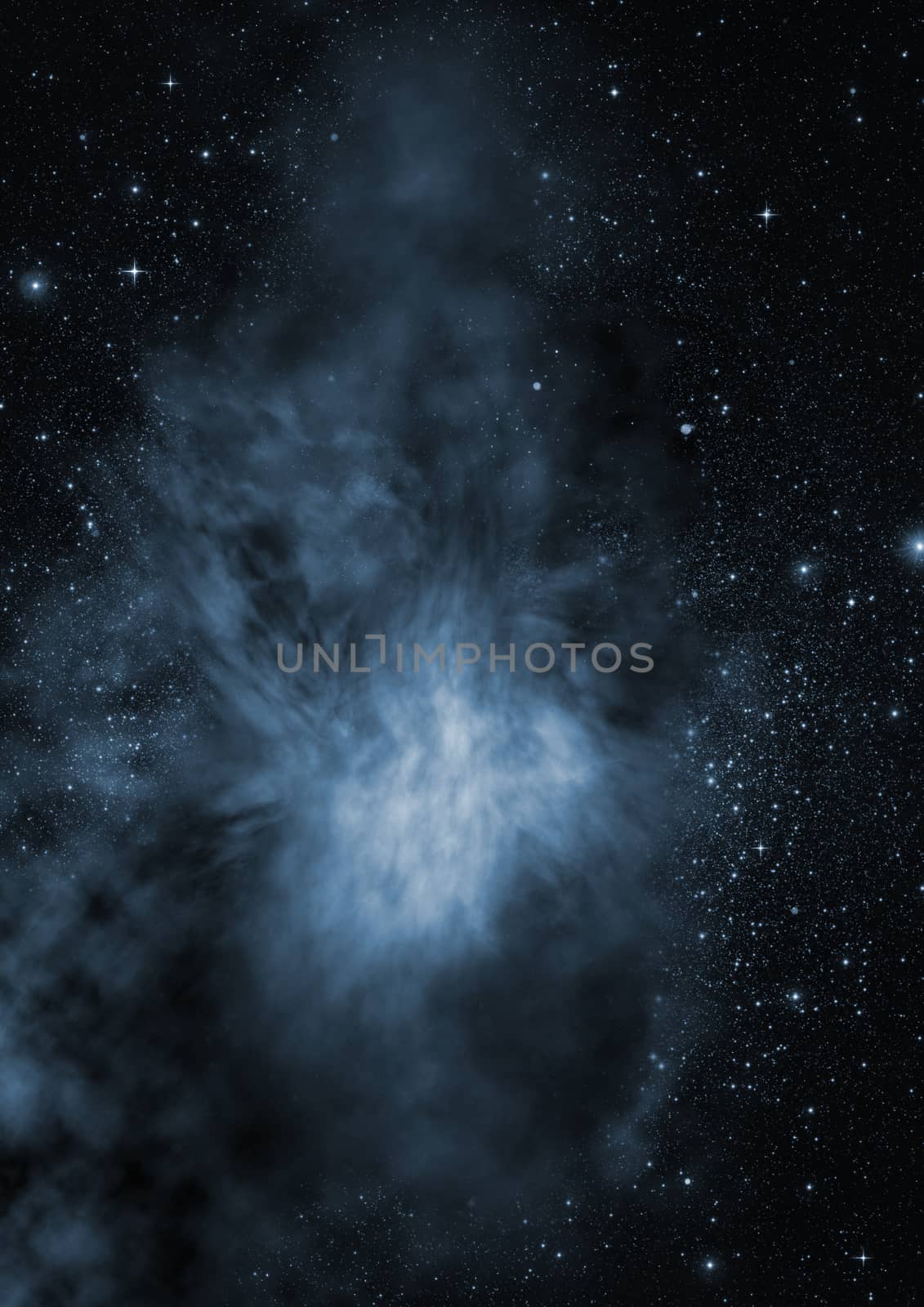 Small part of an infinite star field of space in the Universe. "Elements of this image furnished by NASA".