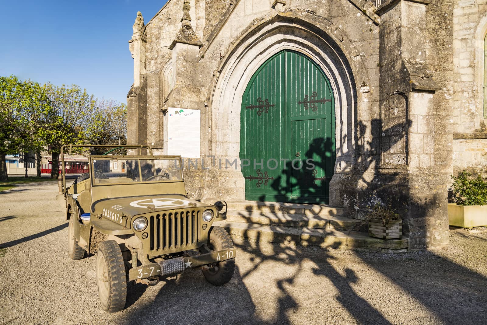 Church of Sainte Marie du Mont by edella