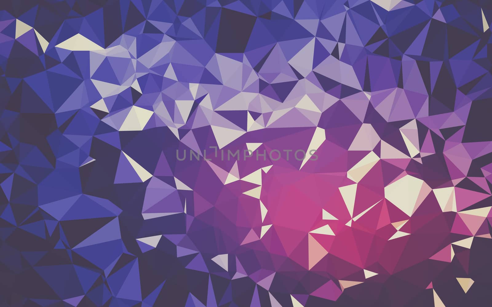 Abstract low poly background, geometry triangle by teerawit