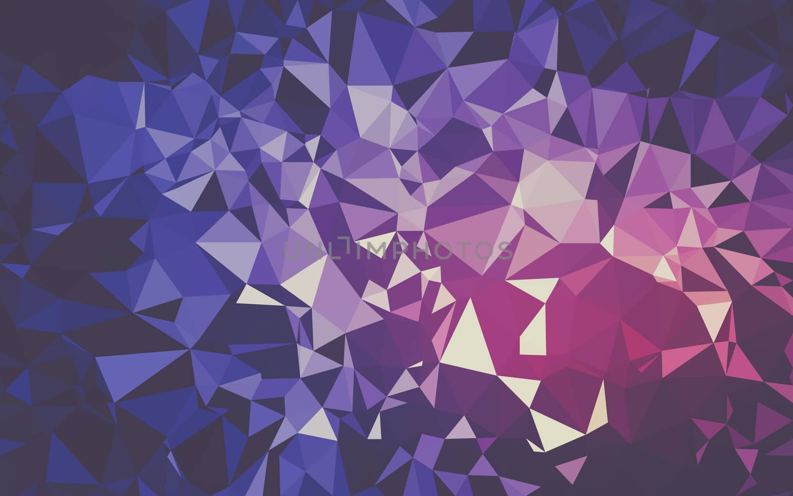 Abstract low poly background, geometry triangle by teerawit