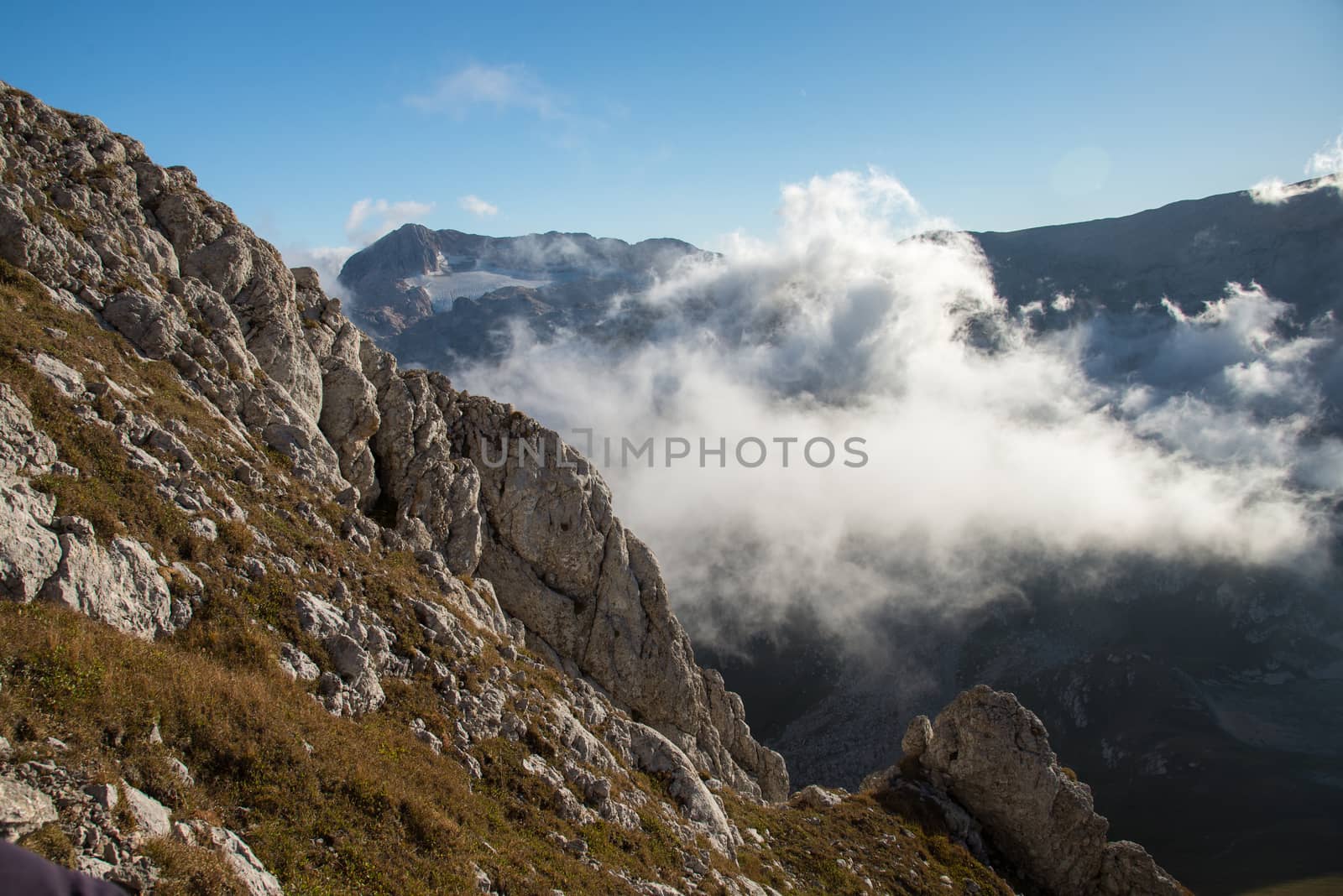 Majestic mountain landscapes of the Caucasian reserve