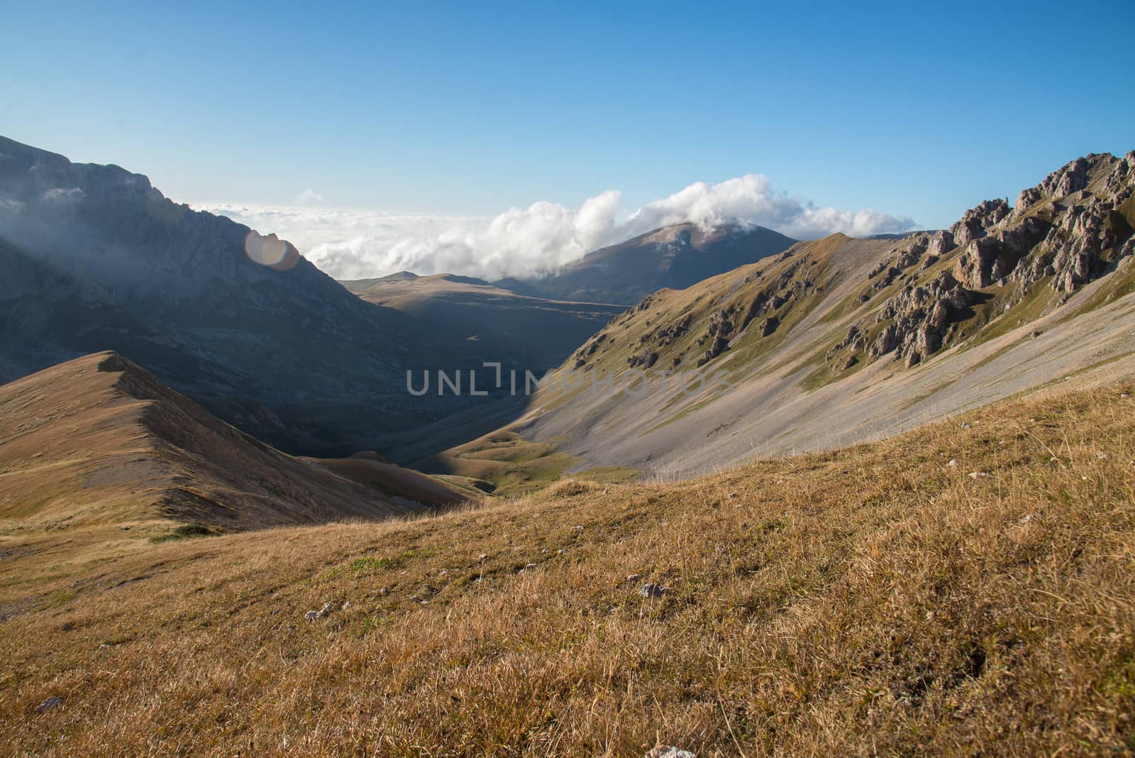 Majestic mountain landscapes of the Caucasian reserve