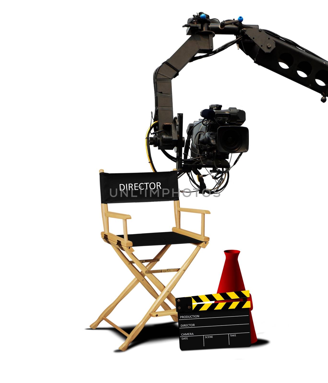 Director seat and movie making equipment by razihusin