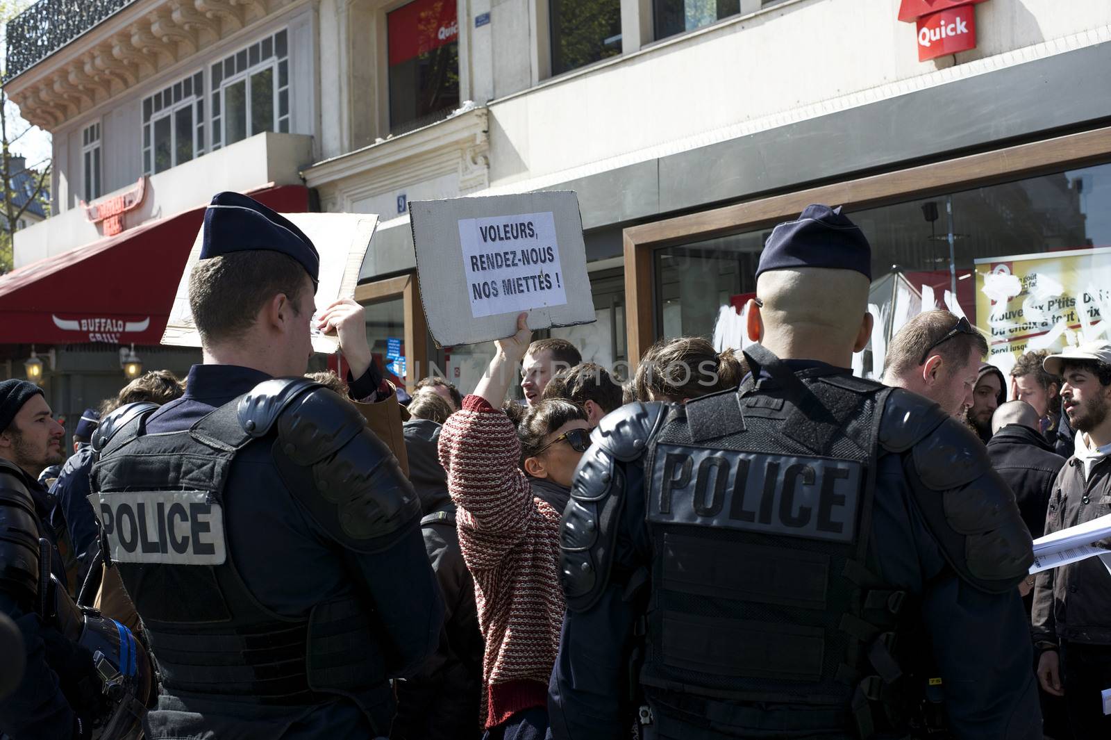 FRANCE - LABOUR - PROTEST by newzulu