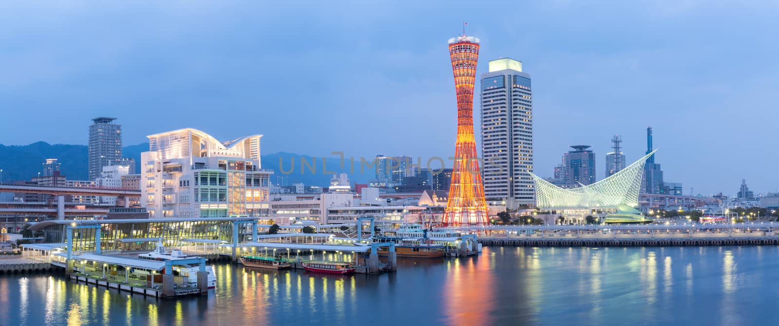Kobe Tower Panorama by vichie81