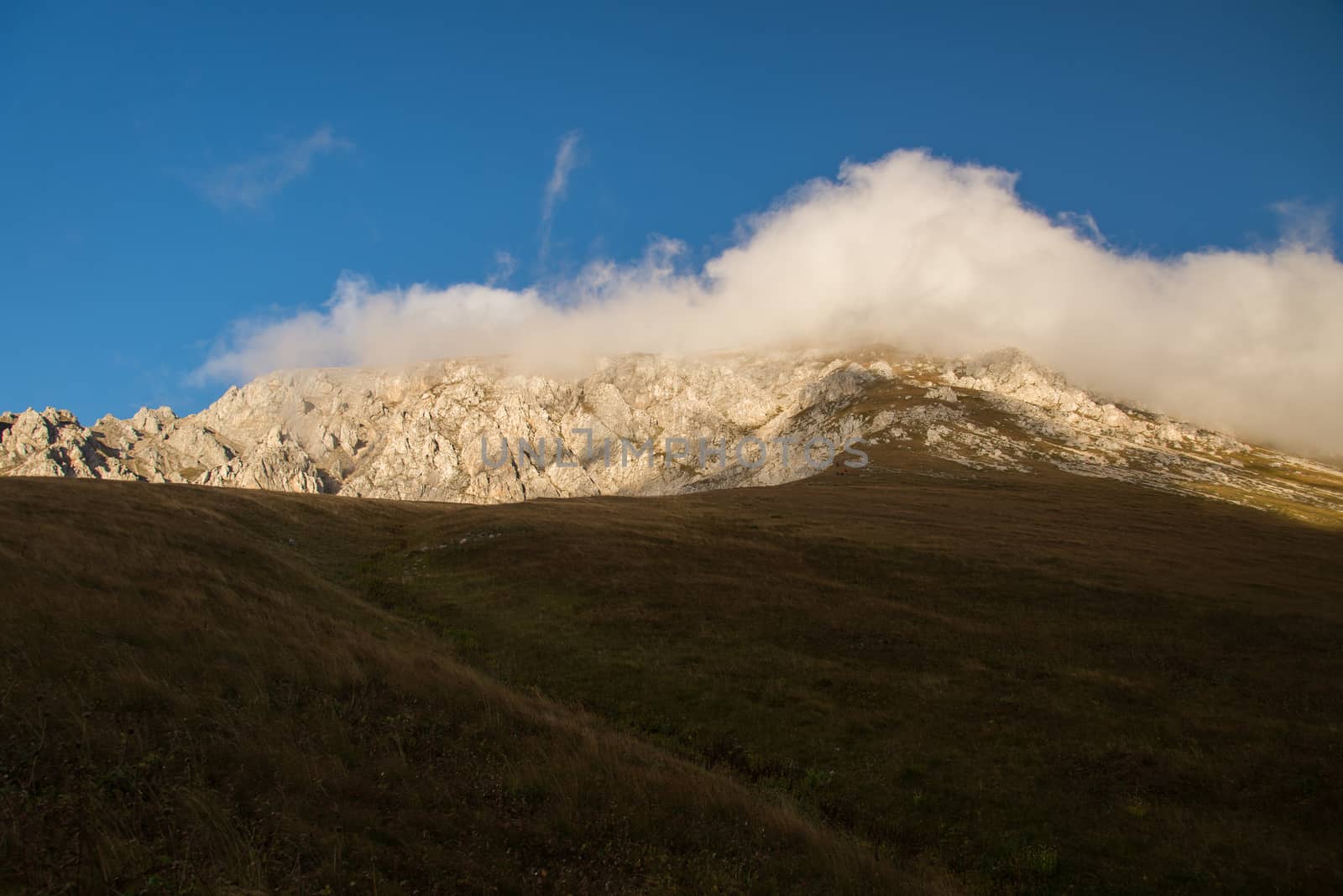 Majestic mountain landscapes of the Caucasian reserve