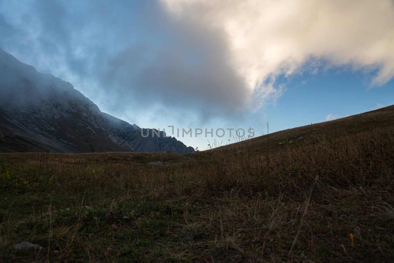 Majestic mountain landscapes of the Caucasian reserve