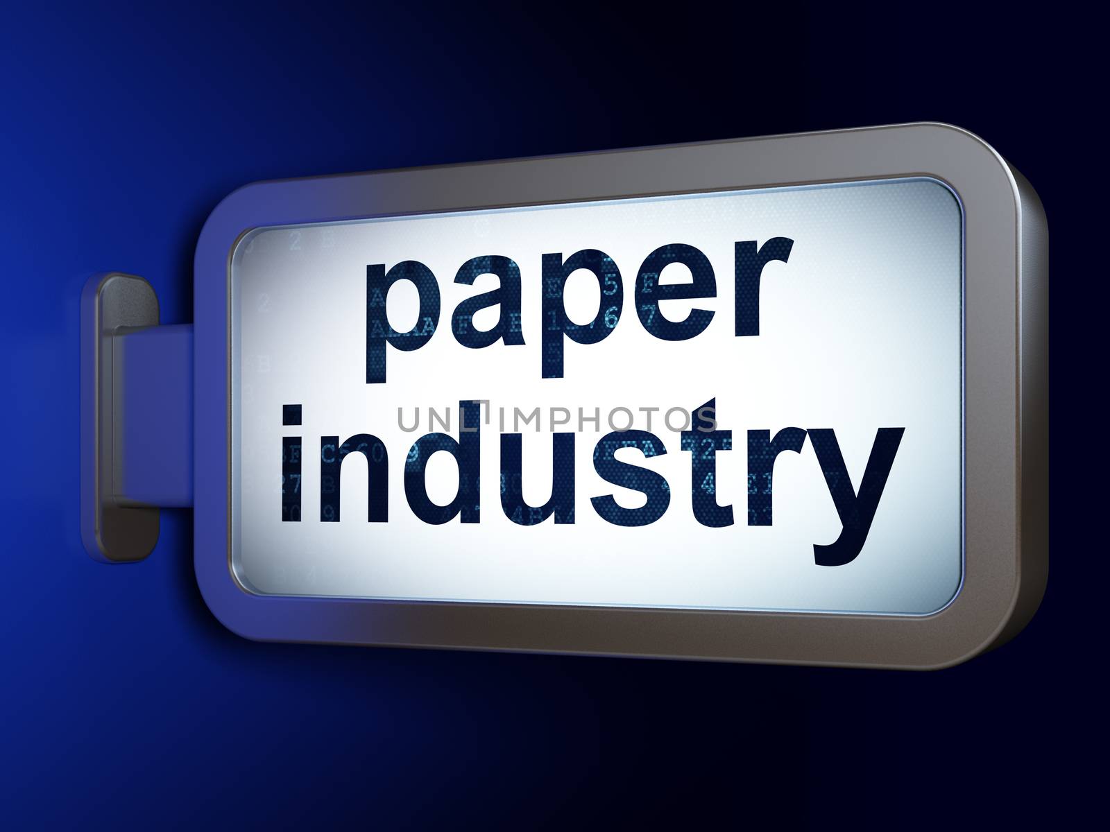 Industry concept: Paper Industry on billboard background by maxkabakov