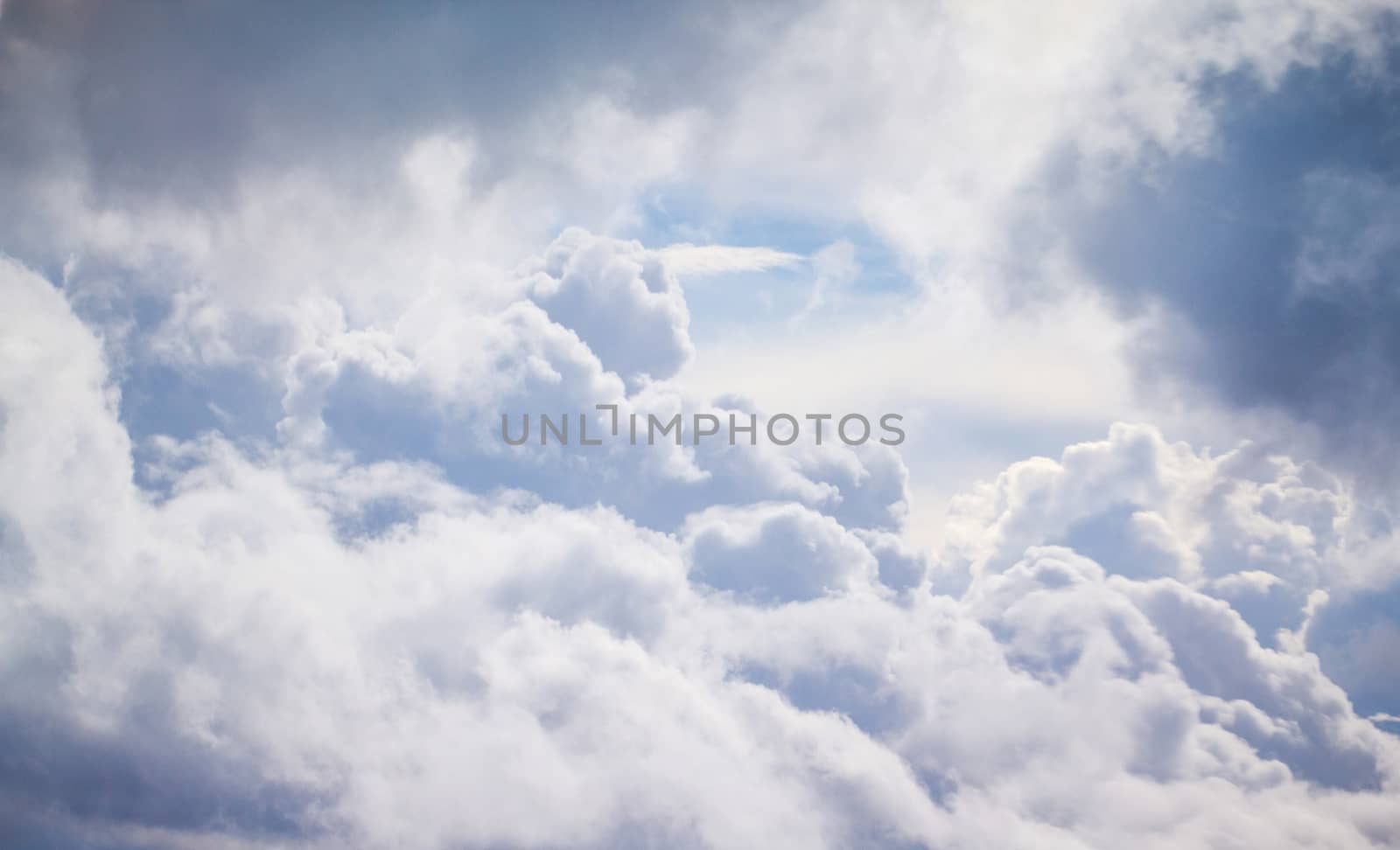 cloud and sky view from a airplane