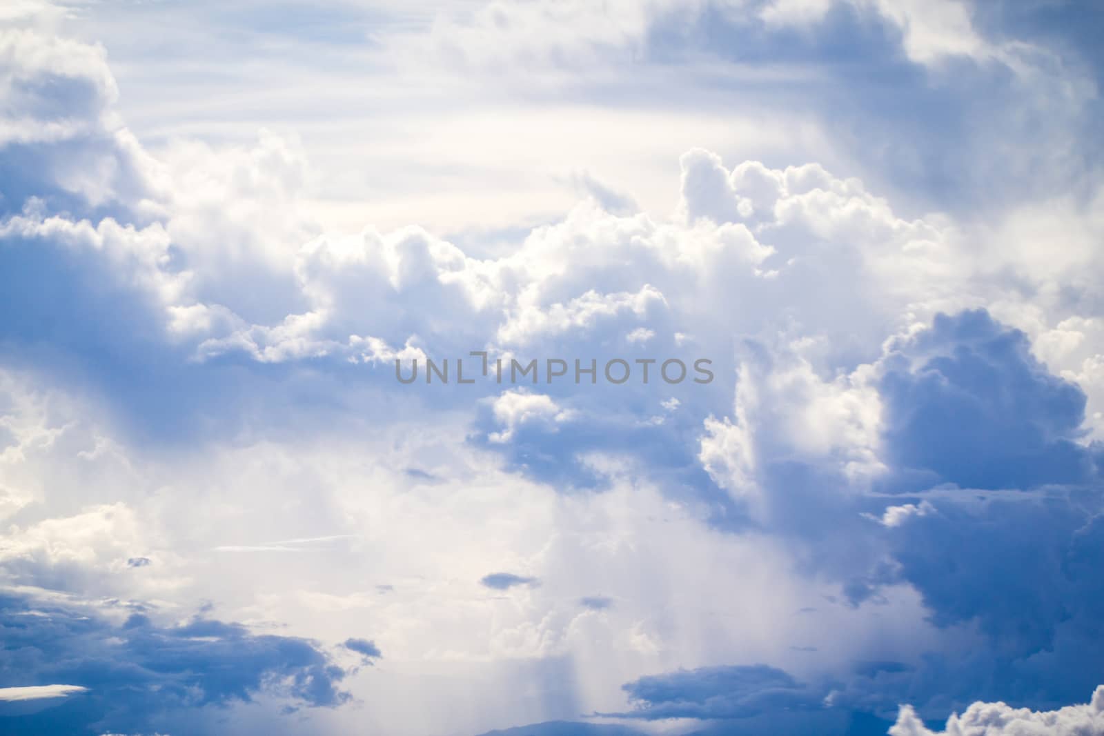 cloud and sky view from a airplane