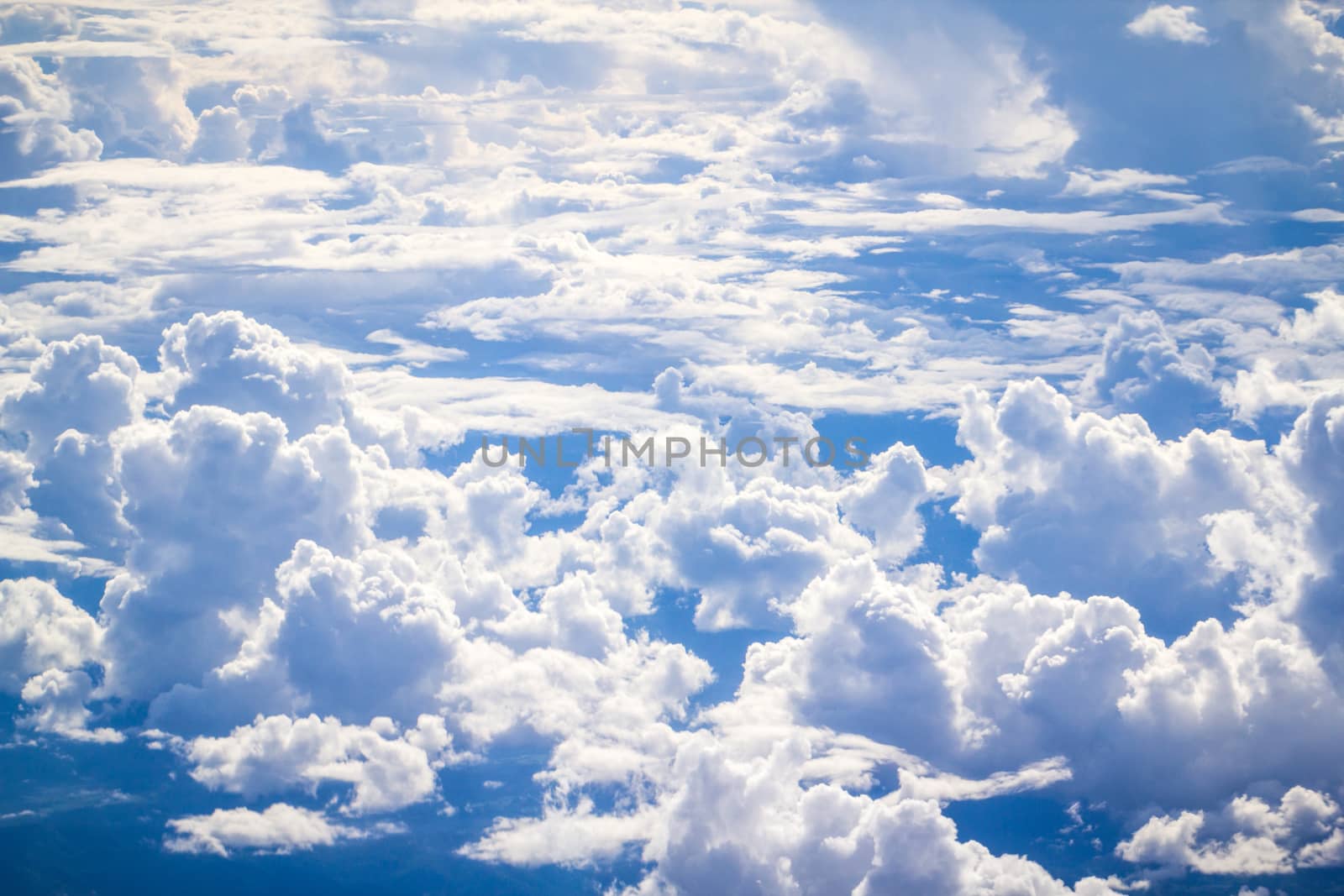 cloud and sky view from a airplane