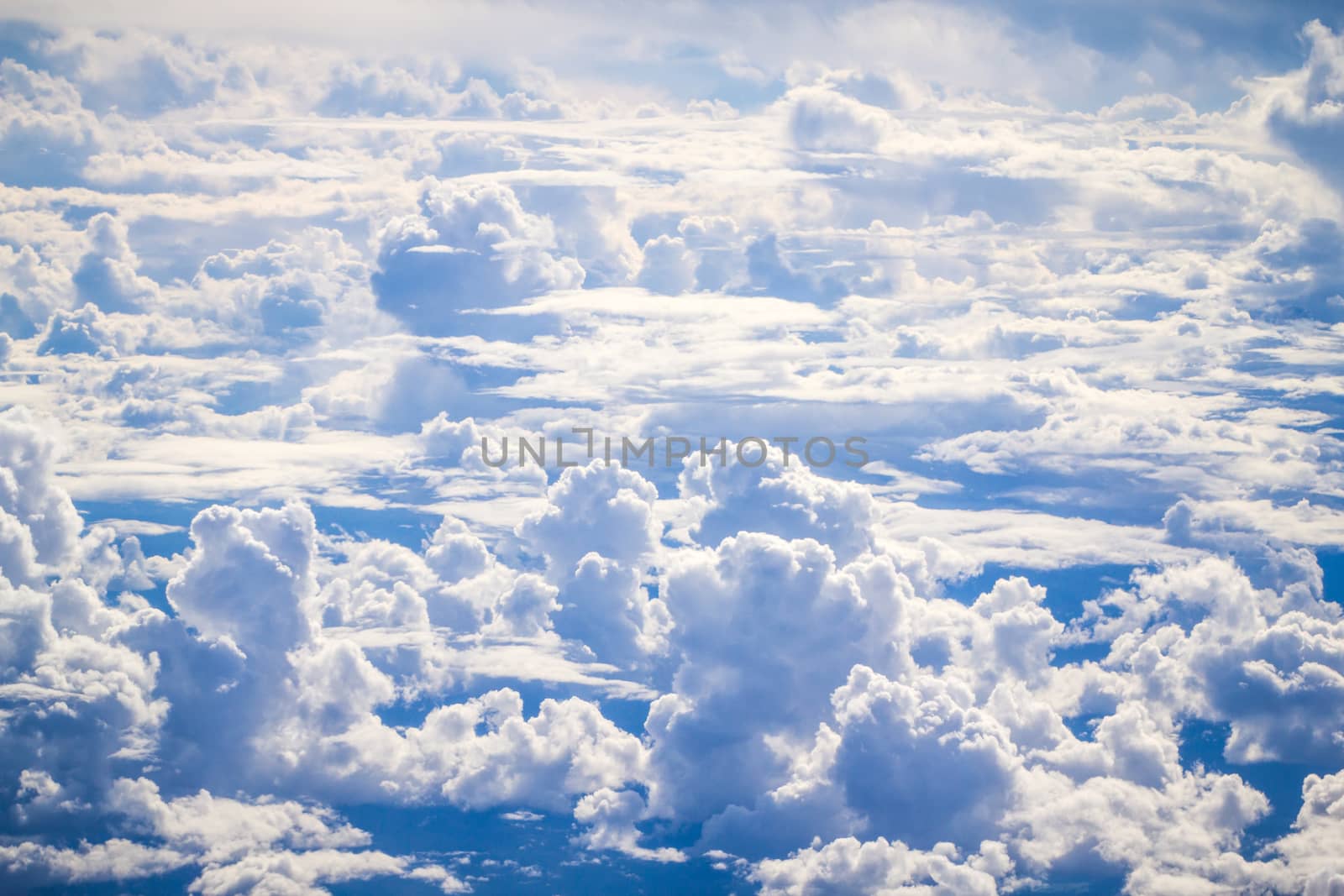 cloud and sky view from a airplane