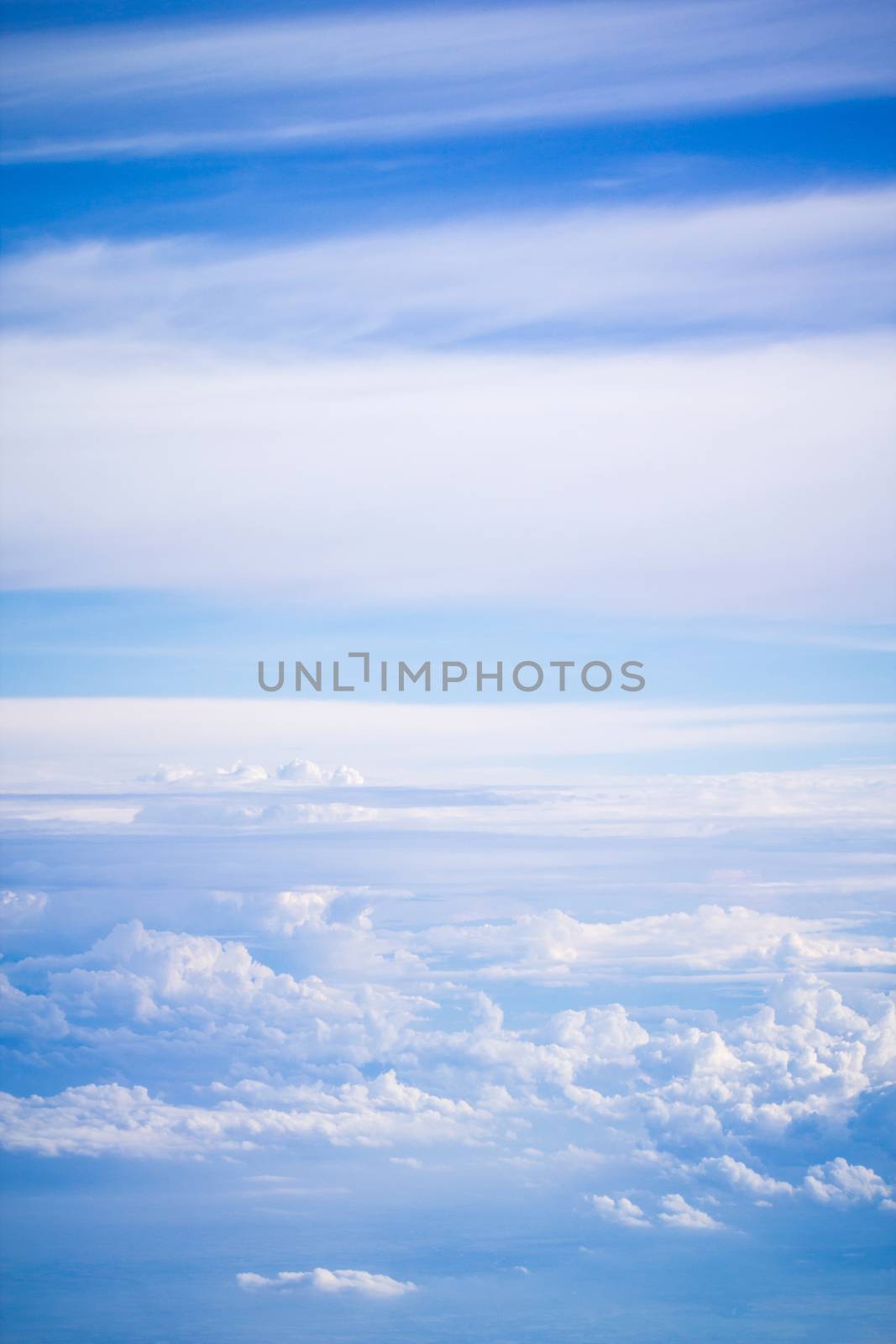 cloud and sky view from a airplane