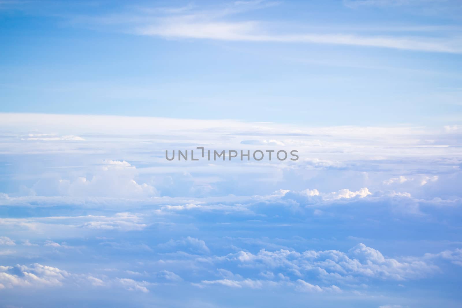 cloud and sky view from a airplane