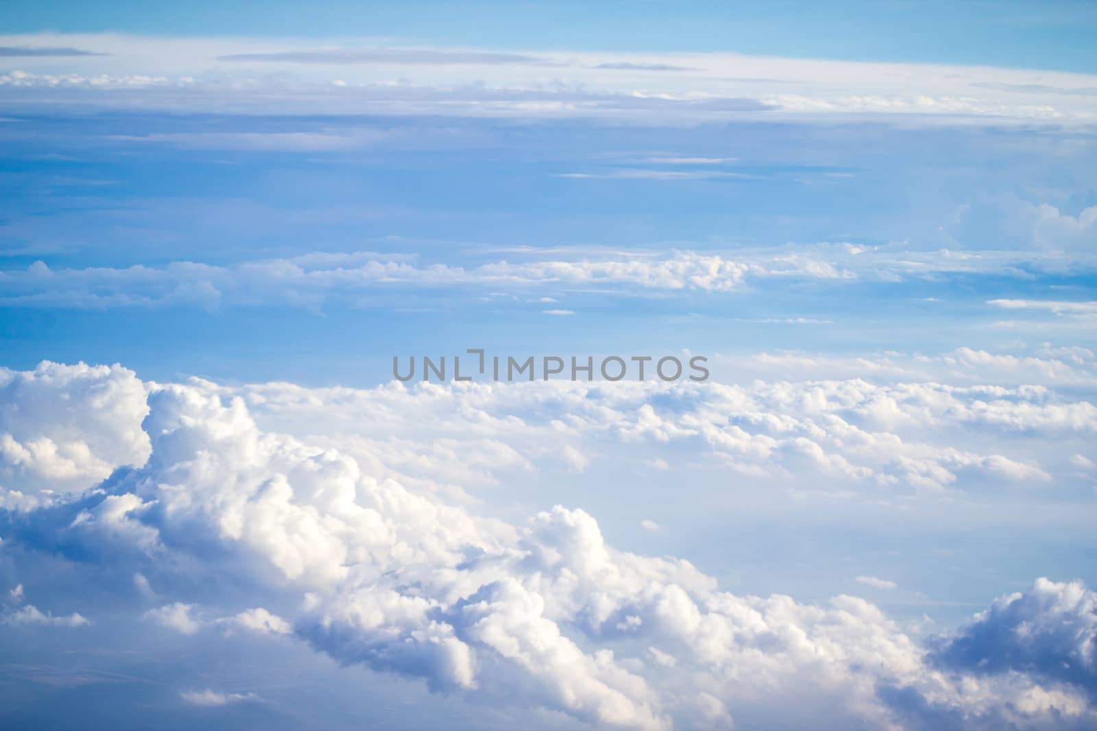 cloud and sky view from a airplane