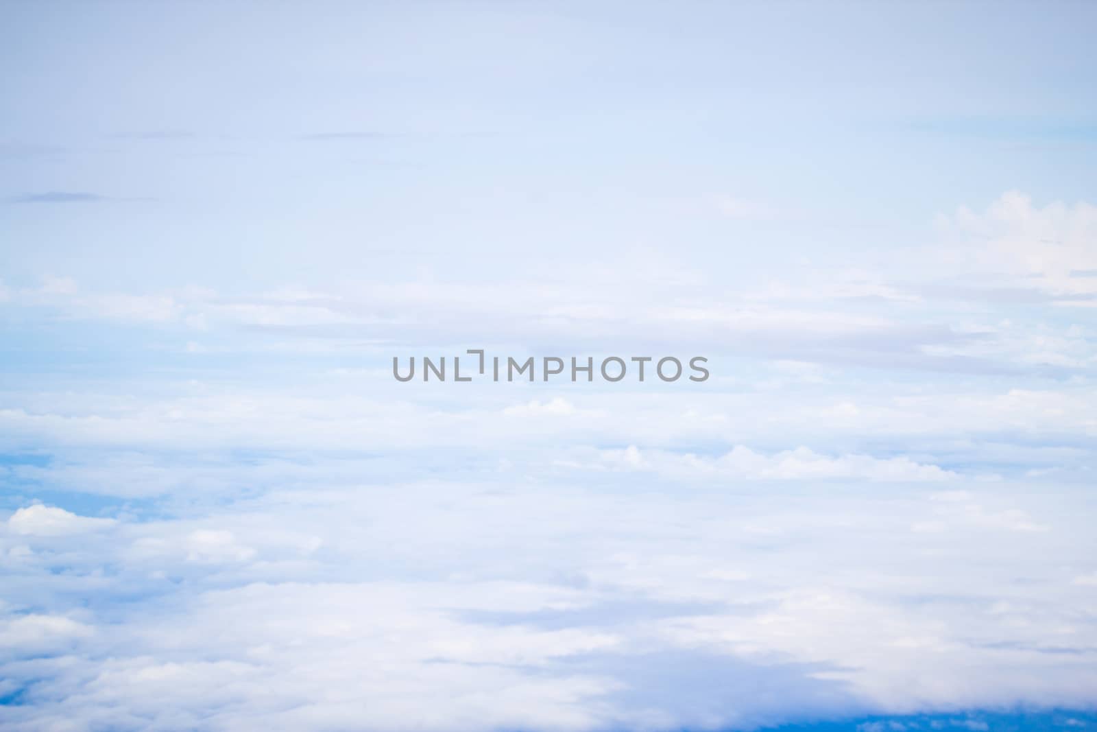 cloud and sky view from a airplane