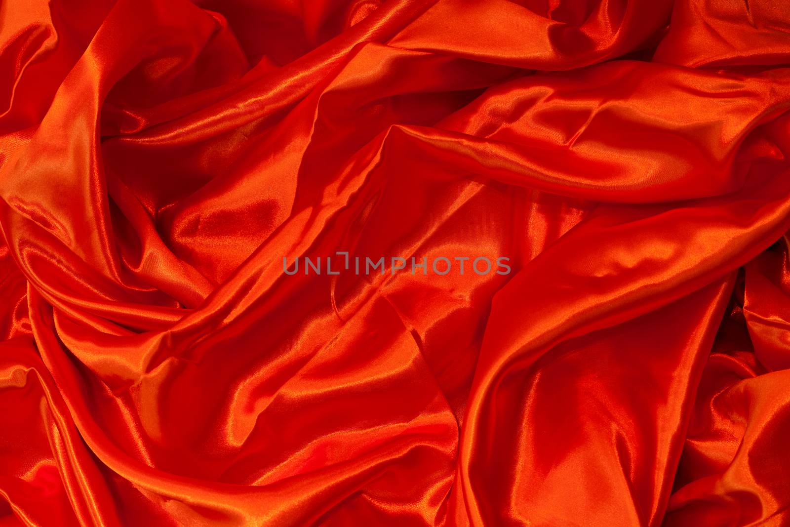 background decoration with red satin