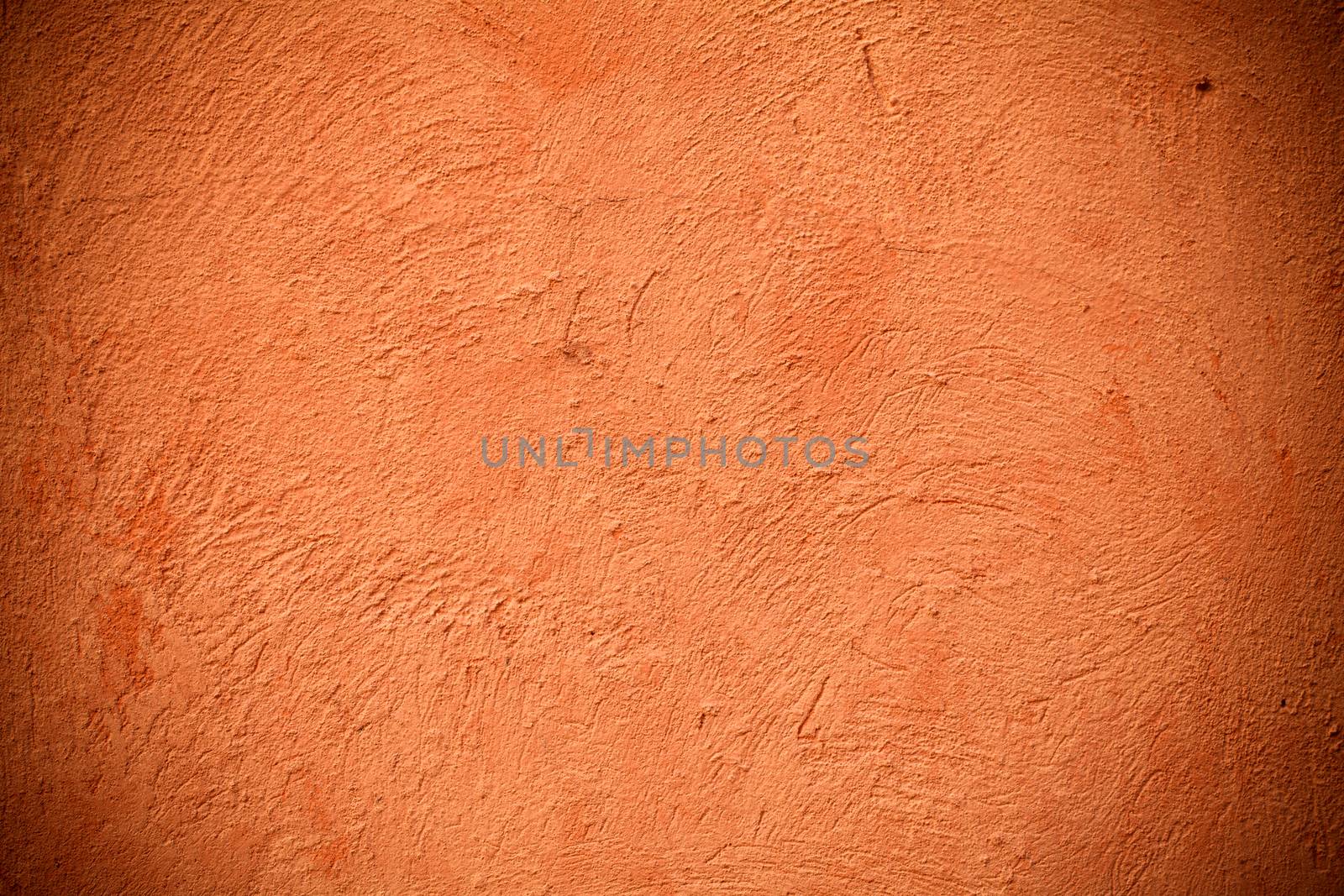 background of a orange wall outside of a home