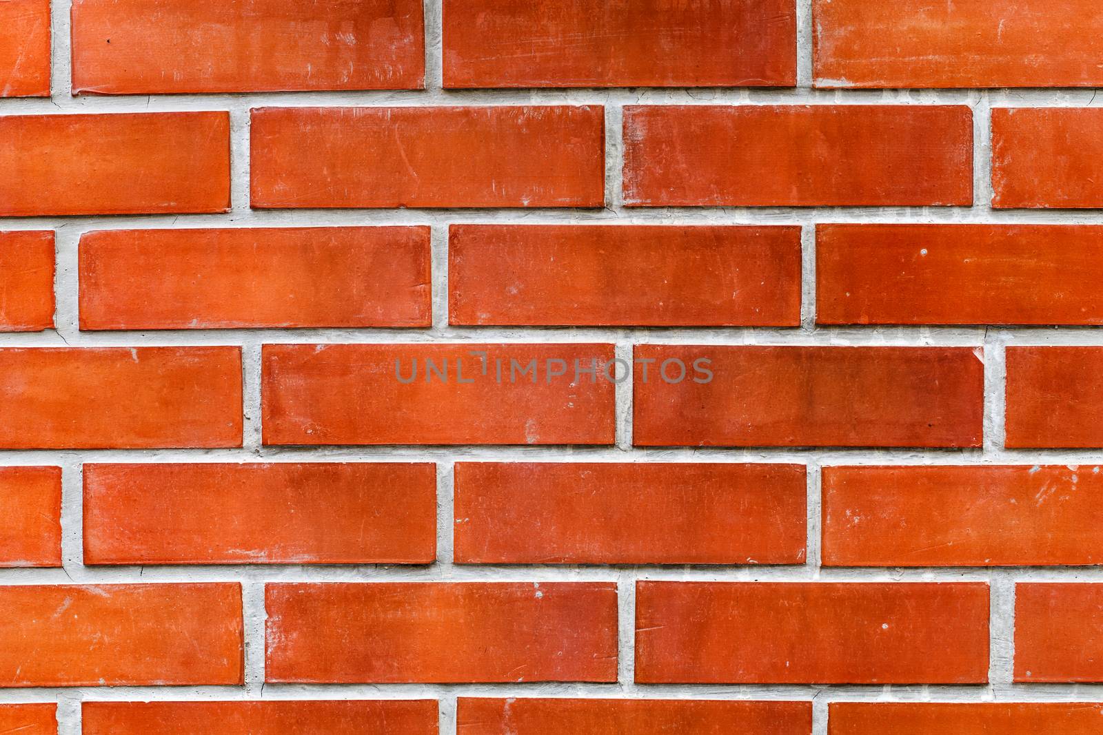 Closeup background of brown brick wall