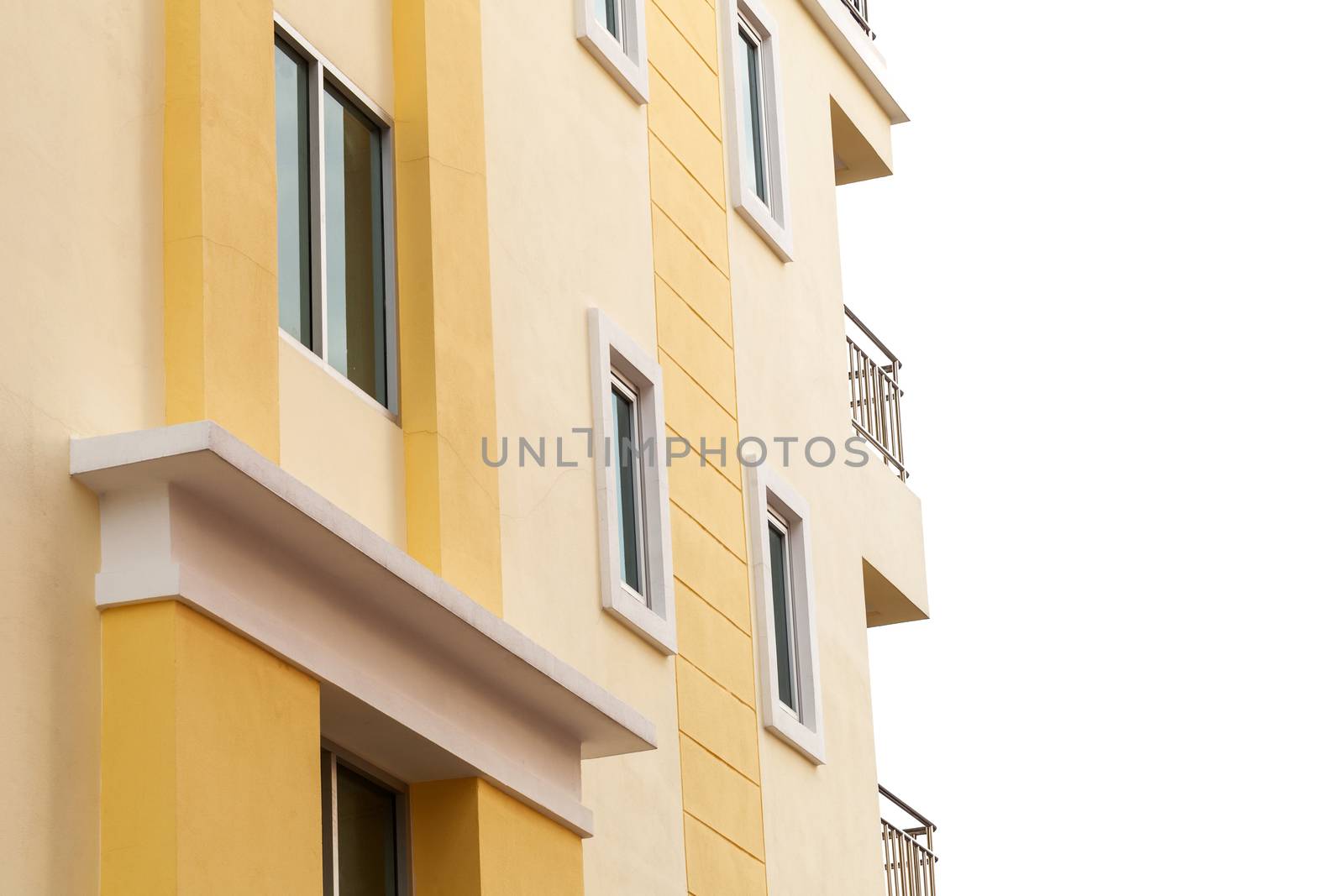 buildings on sky background by darkkong