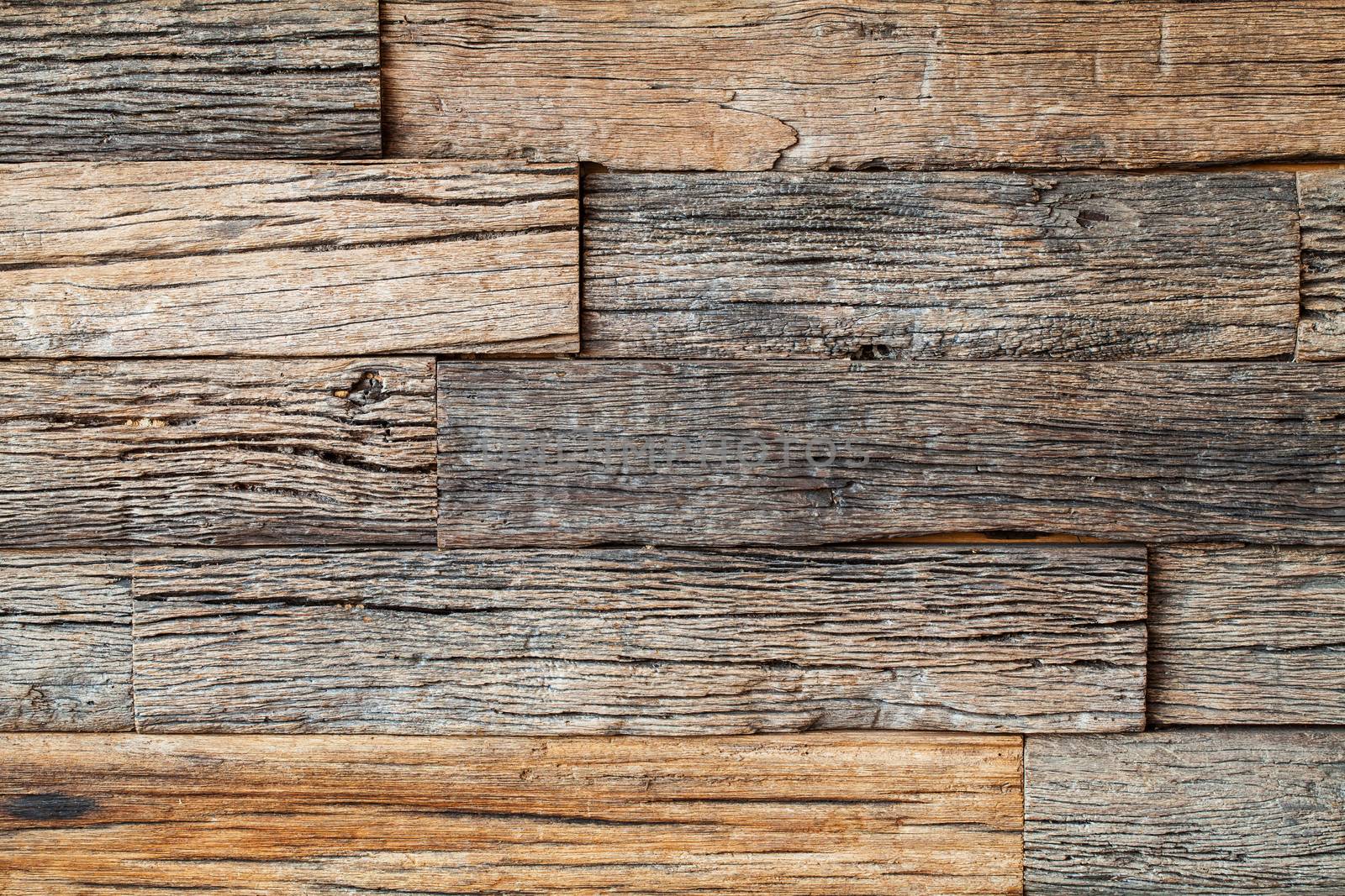 texture of horizontal antique wood