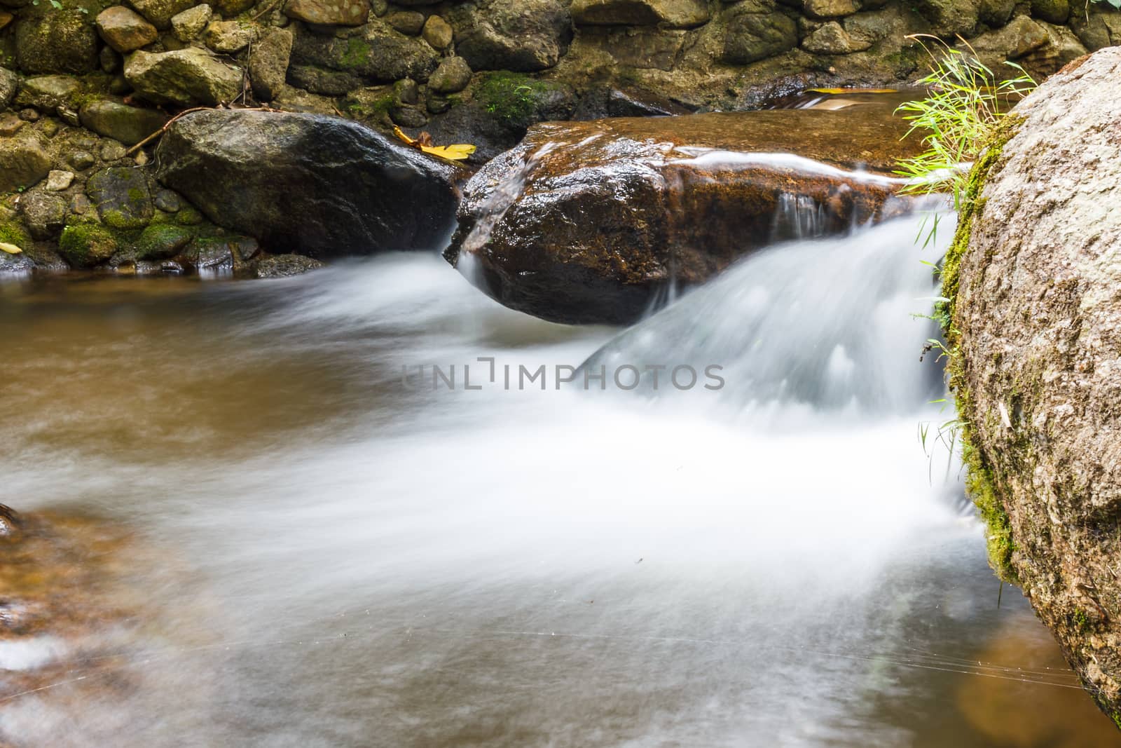 Long exposure pic of little waterfall.