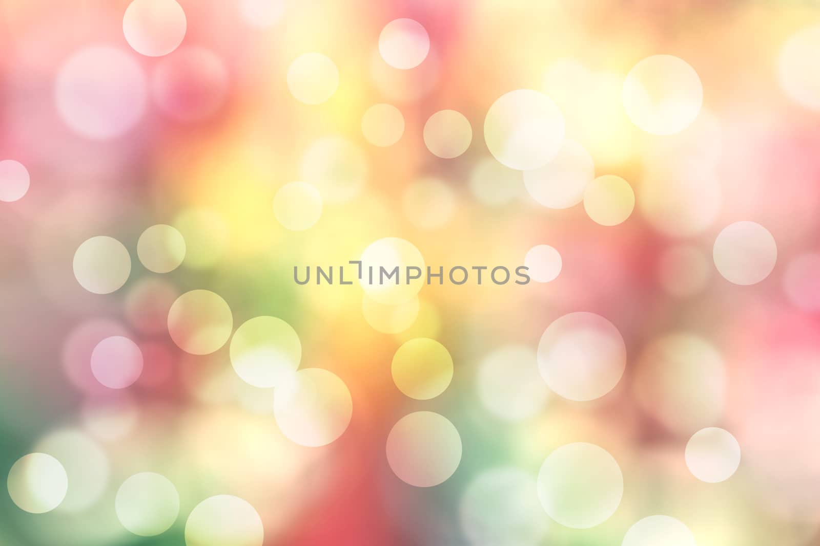 Abstract colorful background with bokeh.