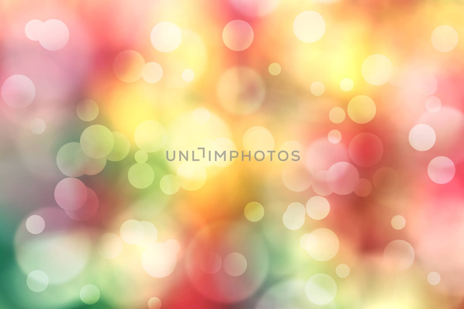 Abstract colorful background with bokeh.