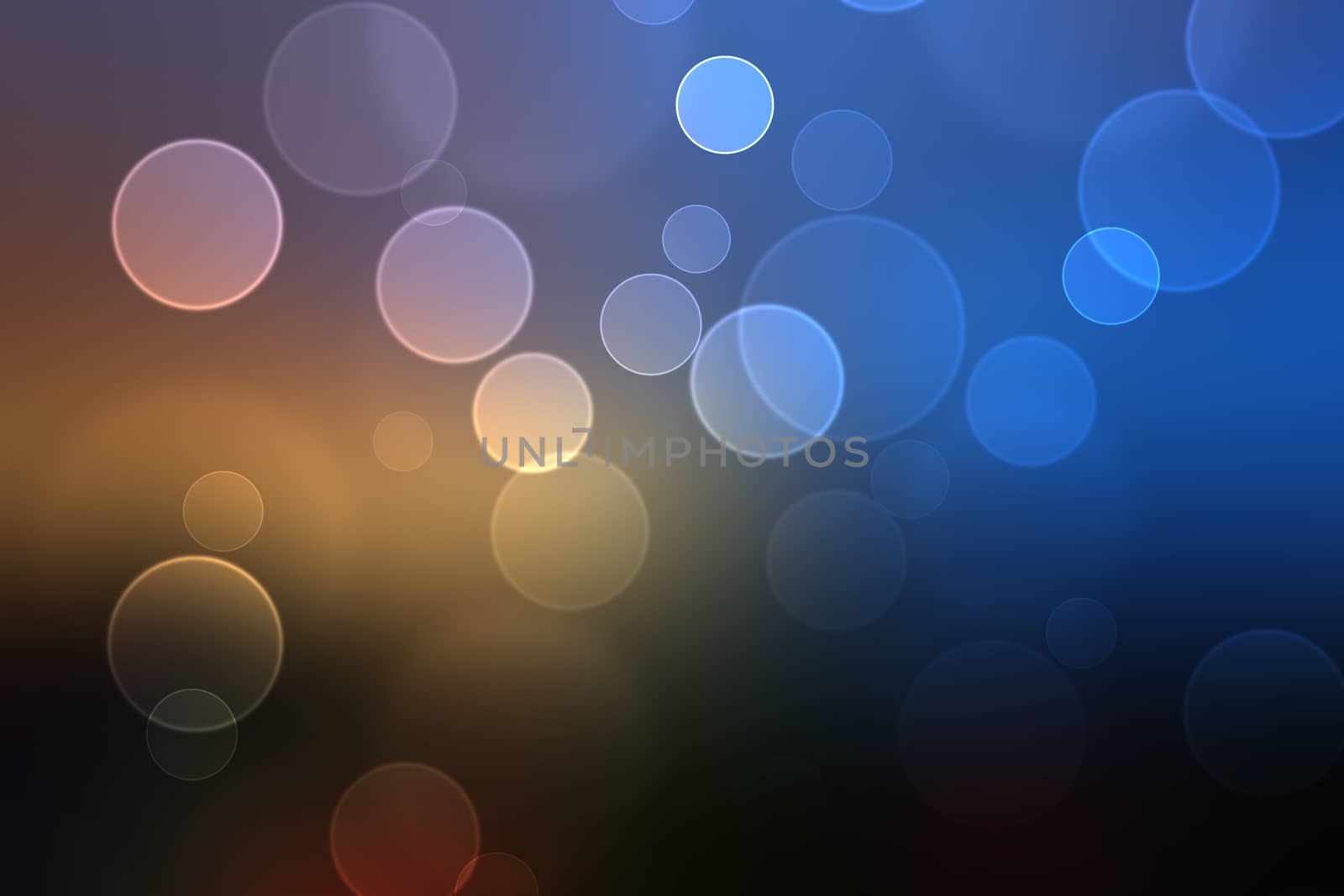 Colorful glowing bokeh abstract background use for wallpaper.