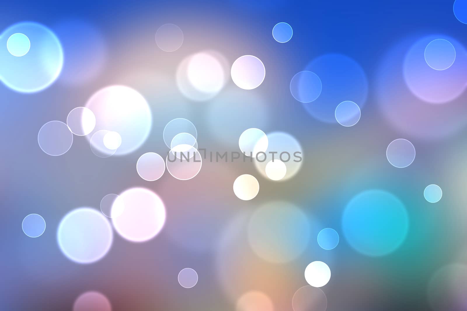 Colorful glowing bokeh abstract background use for wallpaper.
