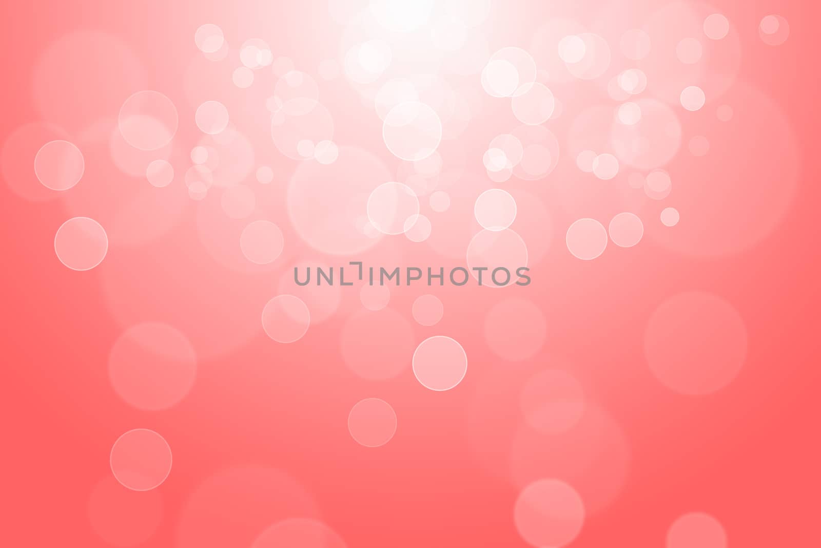 Red glowing bokeh abstract background use for wallpaper.