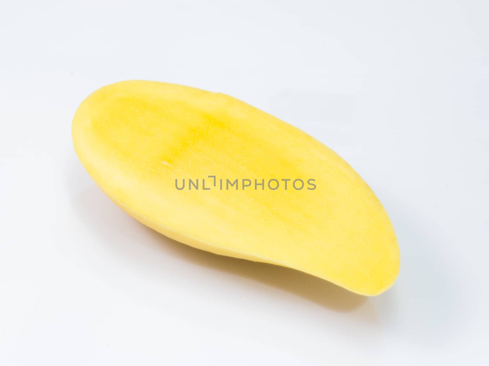 fresh delicious yellow mango isolated  on white background
