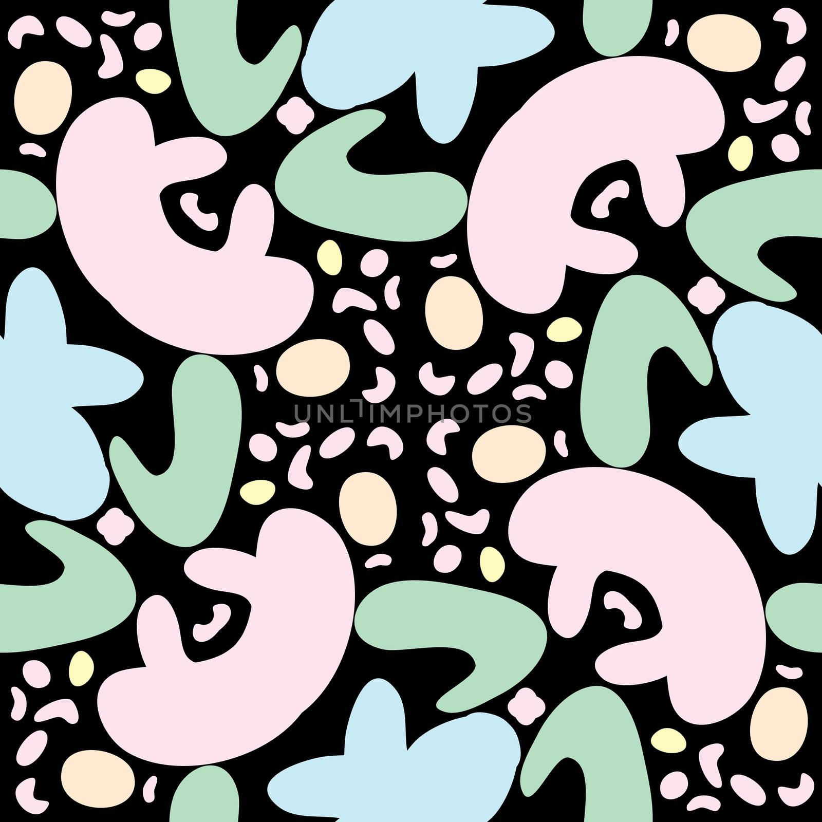 Repeating Pastel Pattern by TheBlackRhino