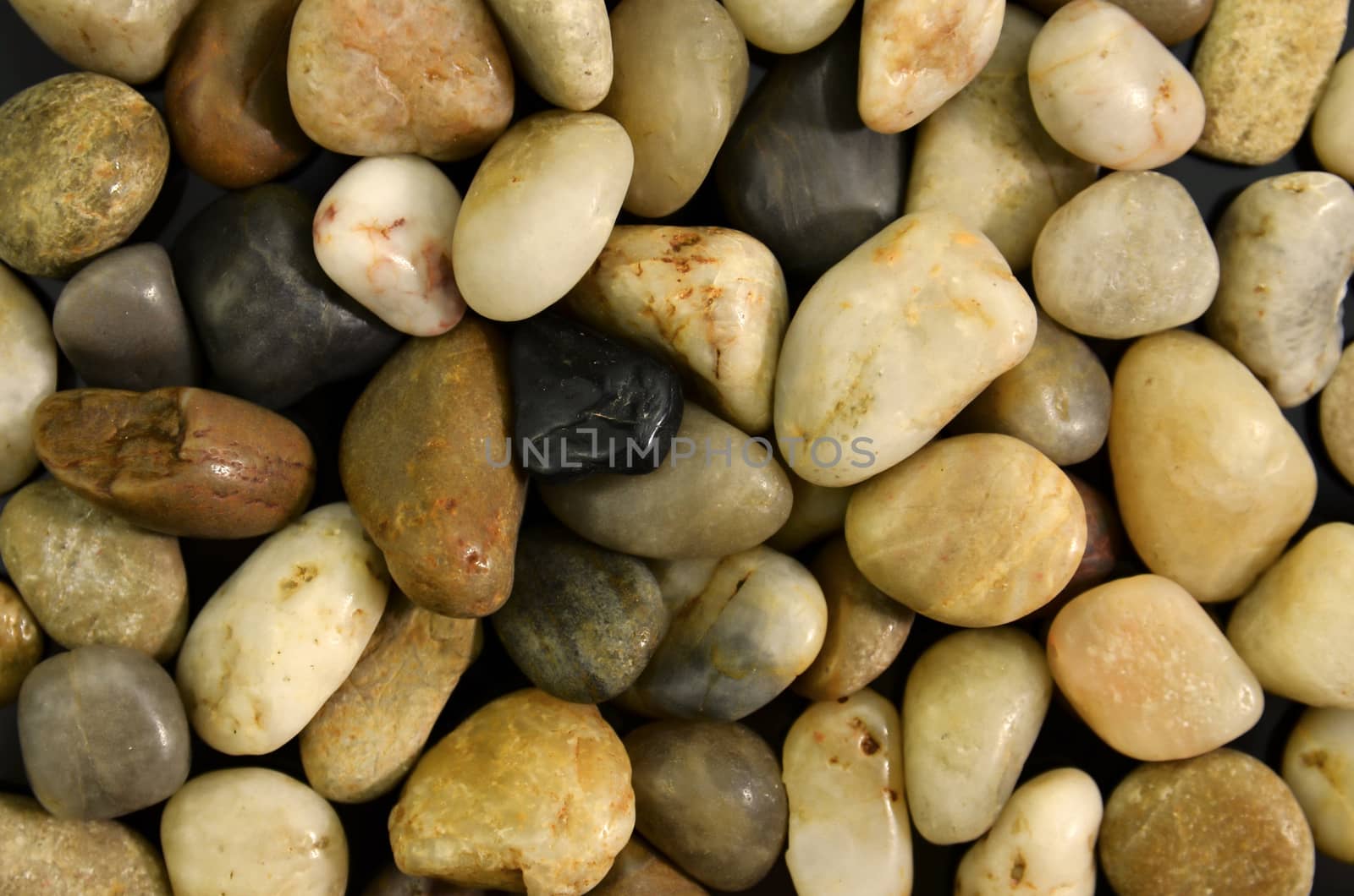 Stone background. Close up. Abstract natural background. on black background
