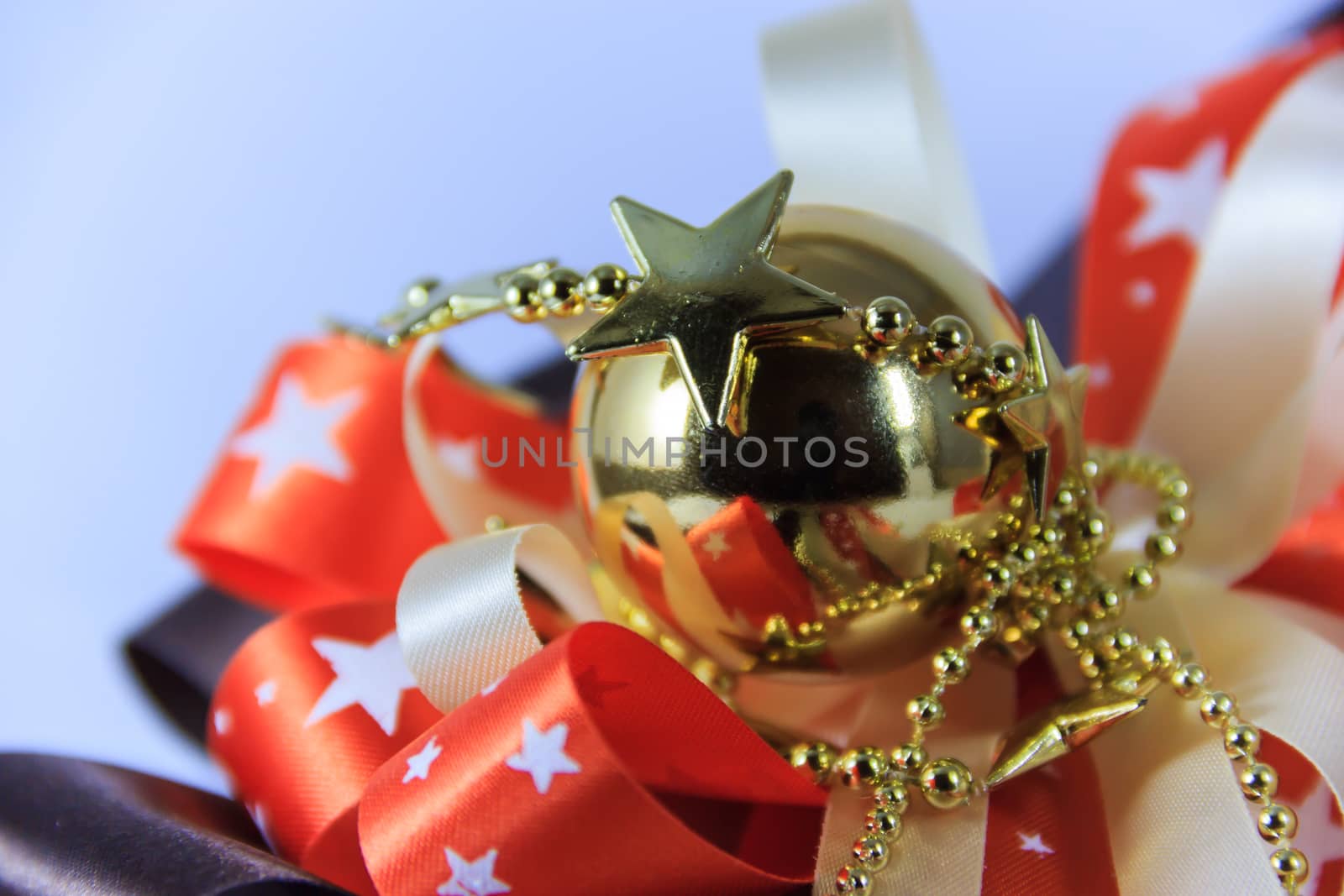 Gold stars and Gold ball by suriyaph