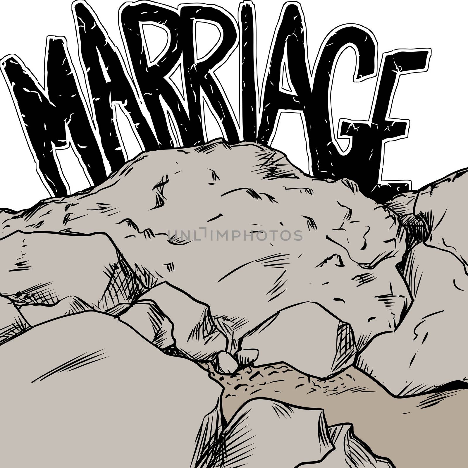 Marriage On The Rocks by TheBlackRhino