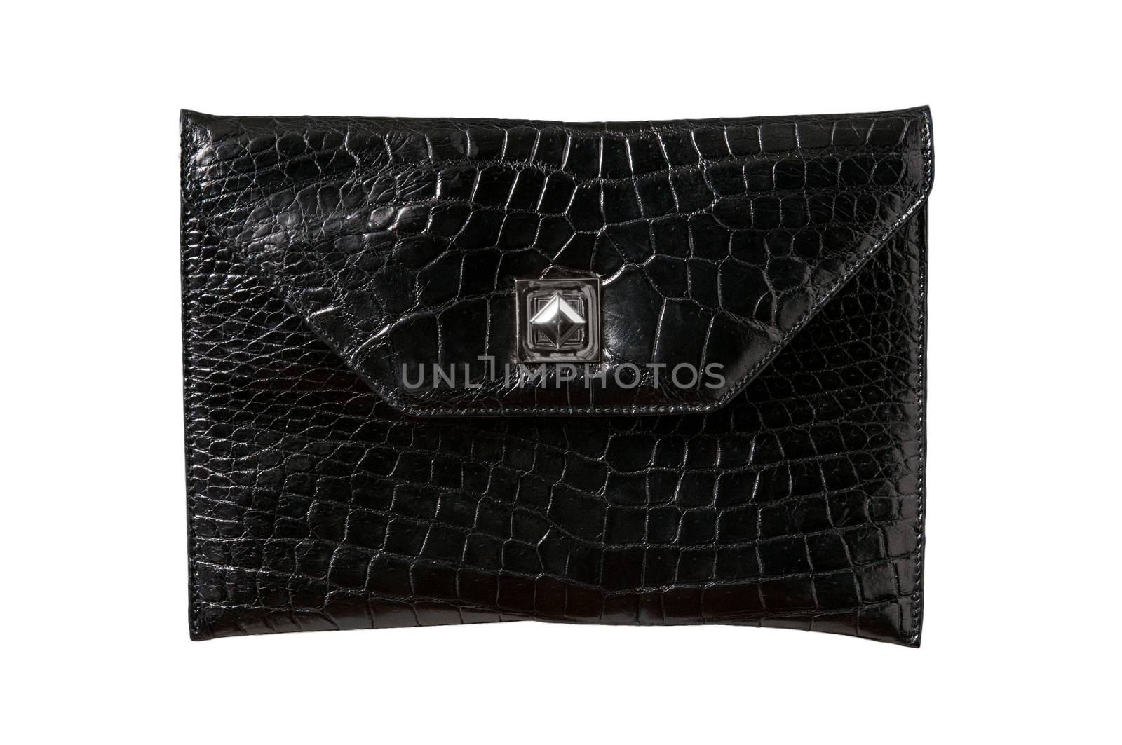 Leather, back alligator  bag by praethip