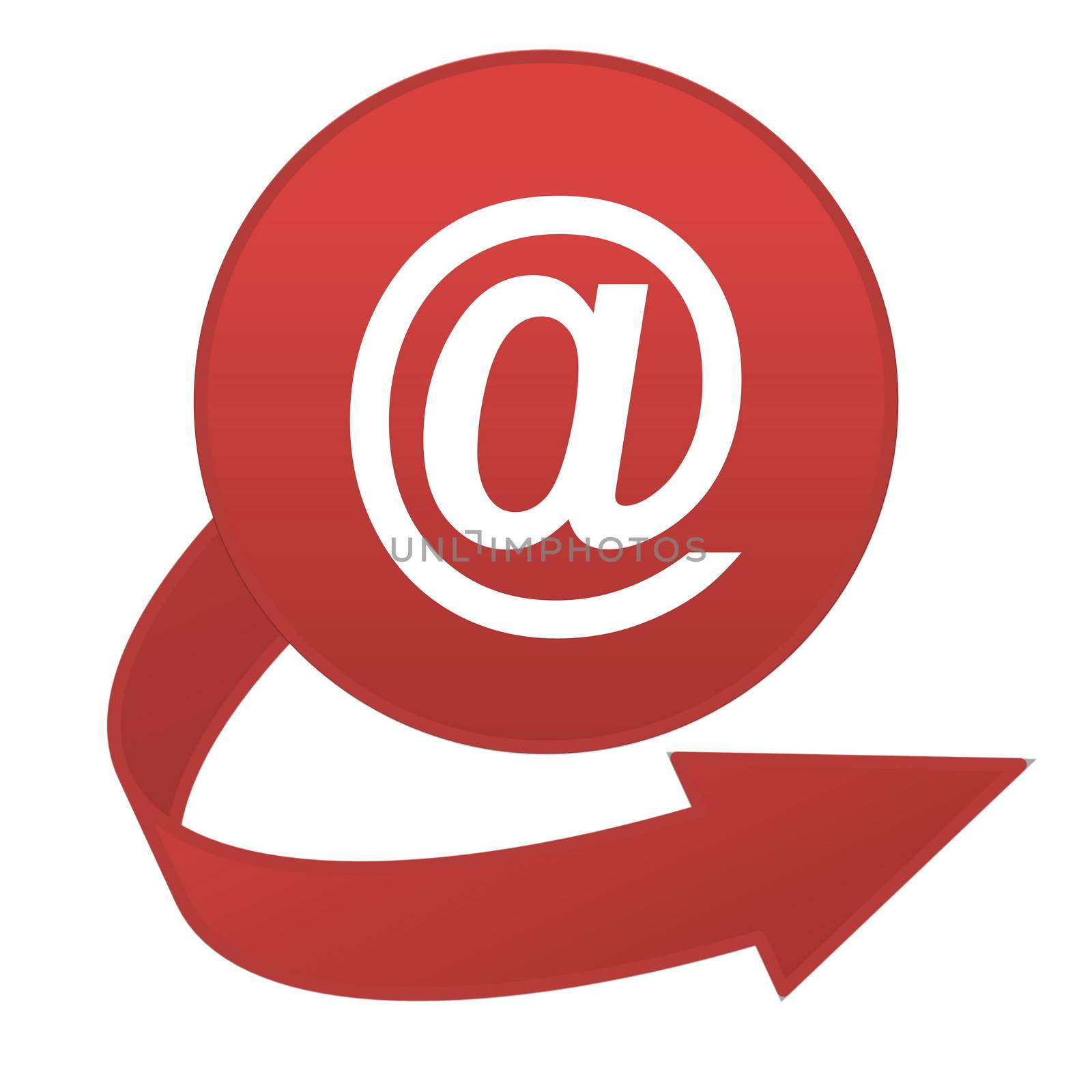Email arrow button by Elenaphotos21