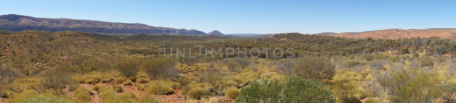 Landscape close to Alice Springs, Northern Territory, Australia