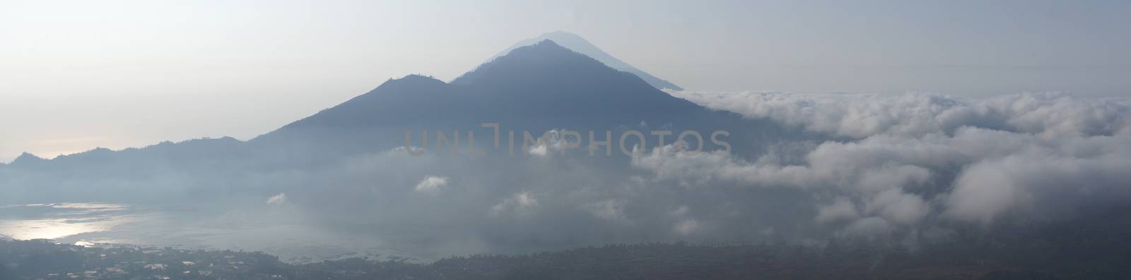 Mount Batur, Bali, Indonesia by alfotokunst