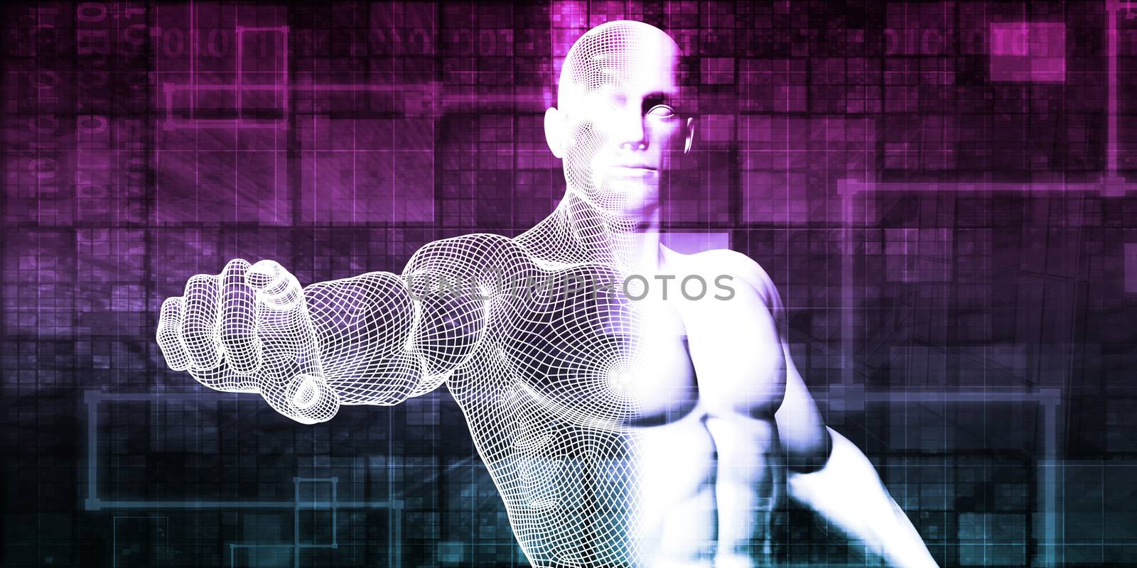 Security System with Intelligent AI Man Guard
