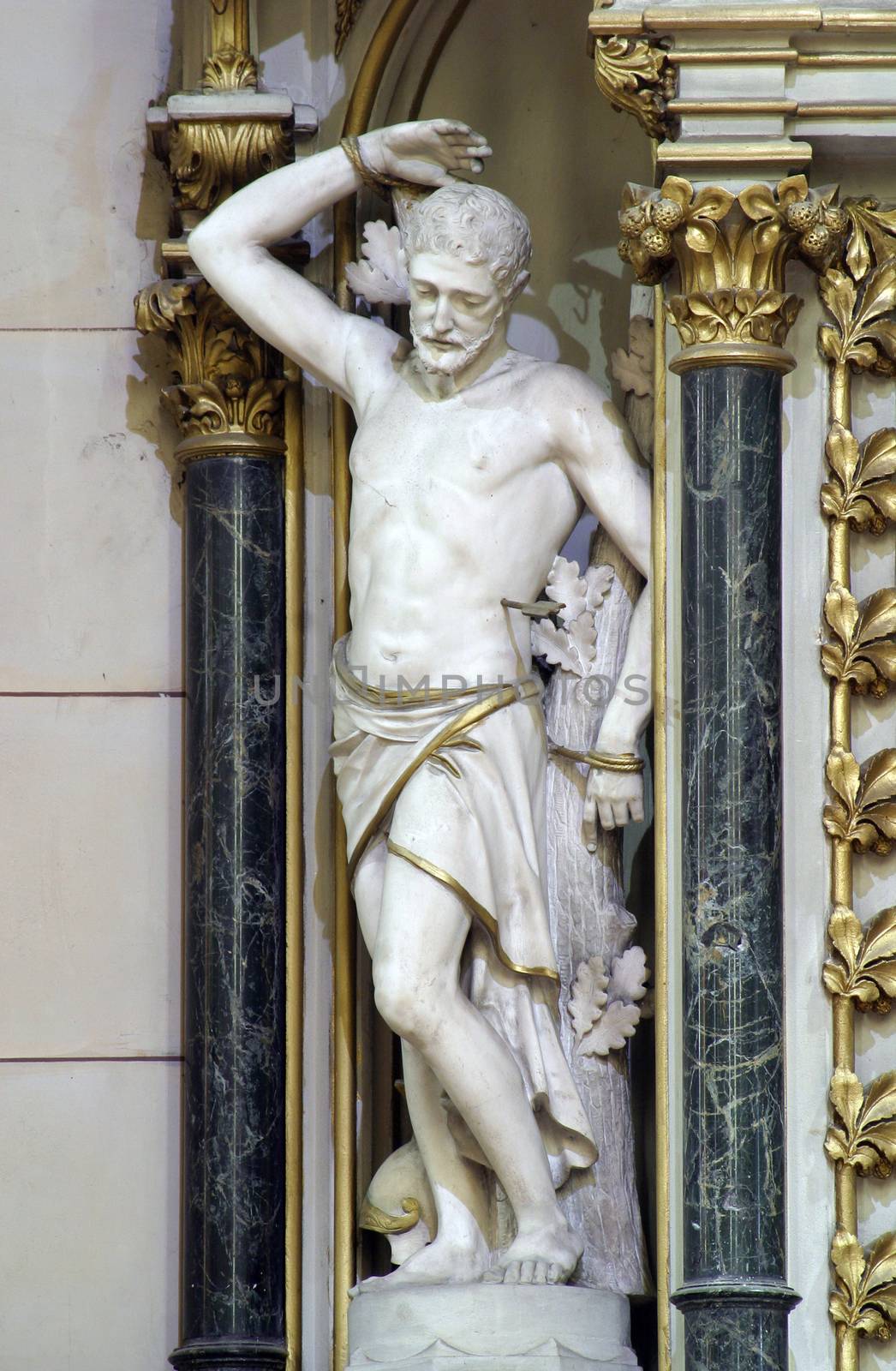 Saint Sebastian, Zagreb cathedral