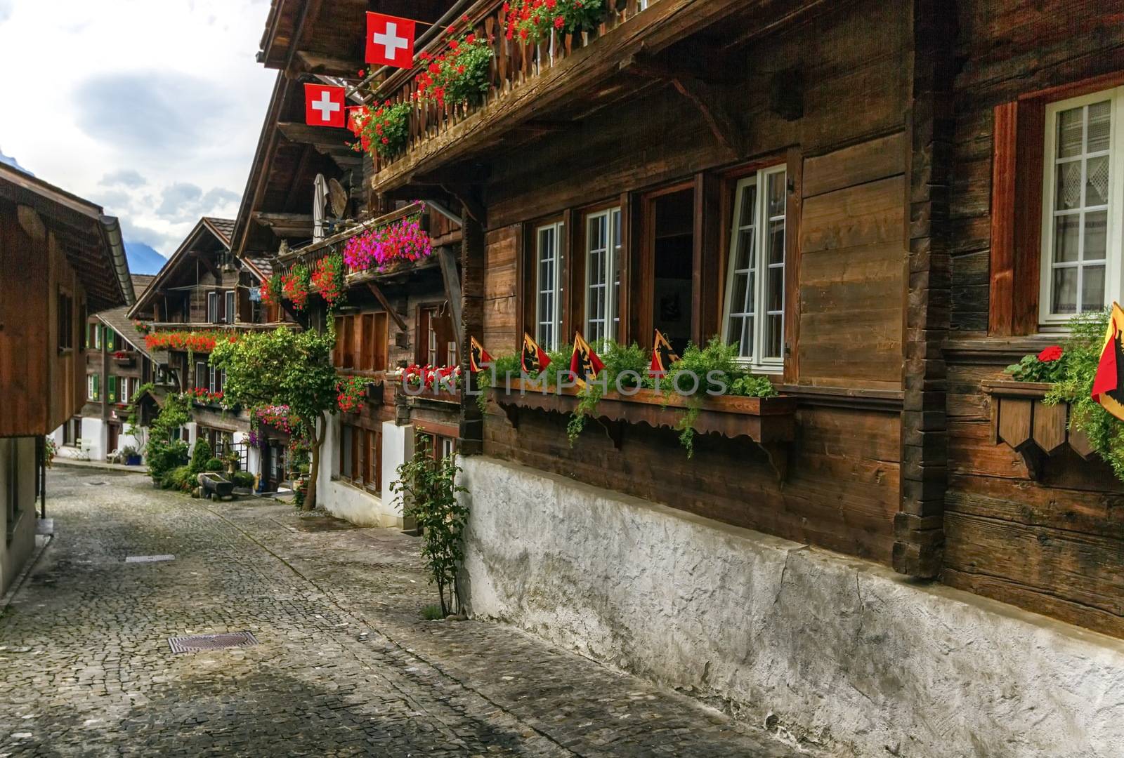 Brienz village, Berne canton, Switzerland by Elenaphotos21