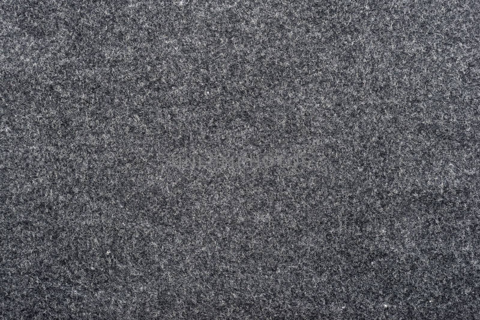 felted fabric dark gray color by DNKSTUDIO