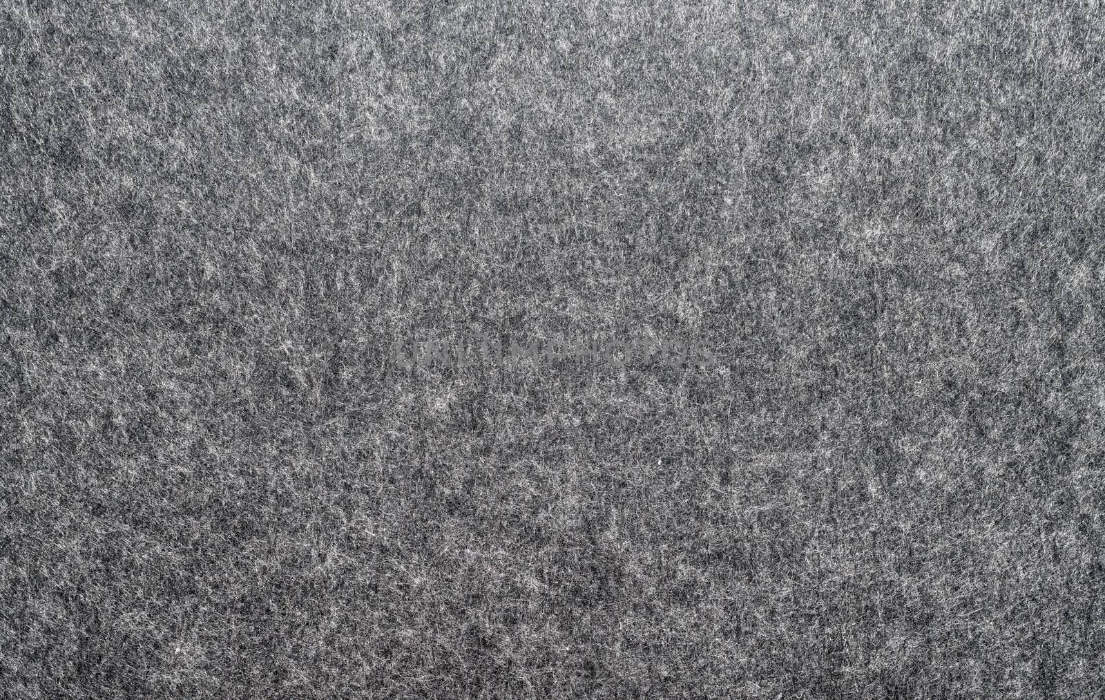 felted fabric dark gray color by DNKSTUDIO