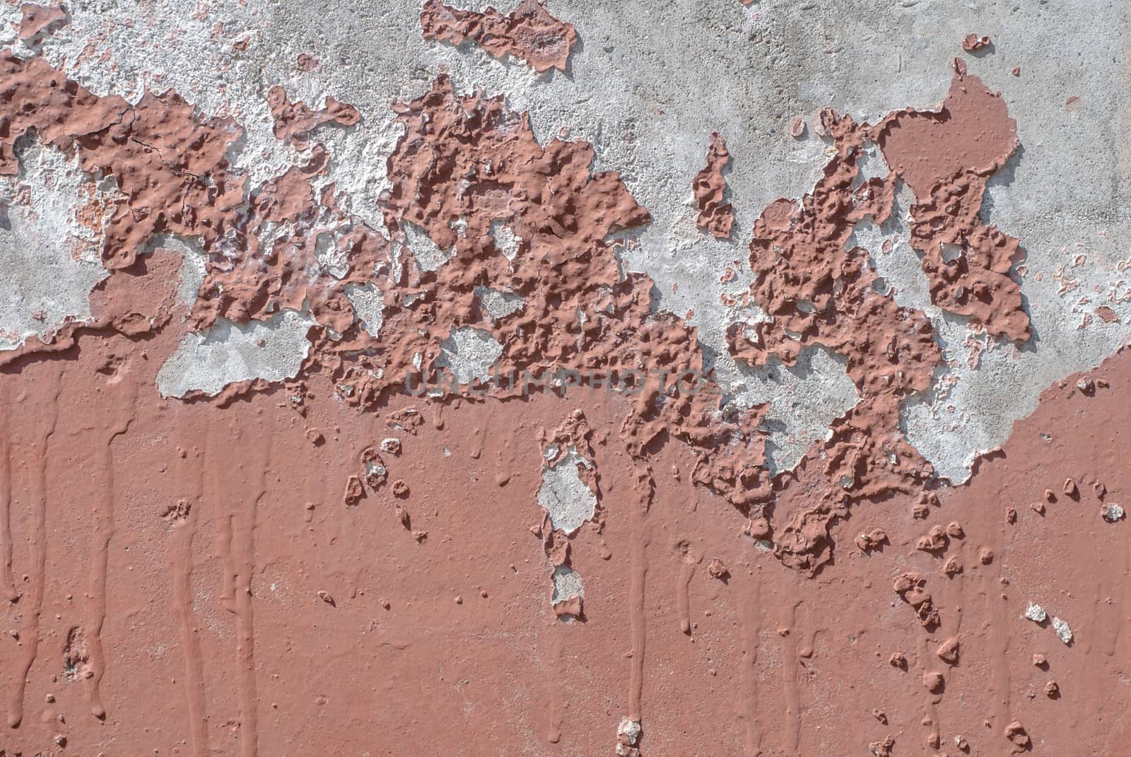 chipped paint on old concrete wall, landscape style, grunge concrete surface, great background or texture by uvisni