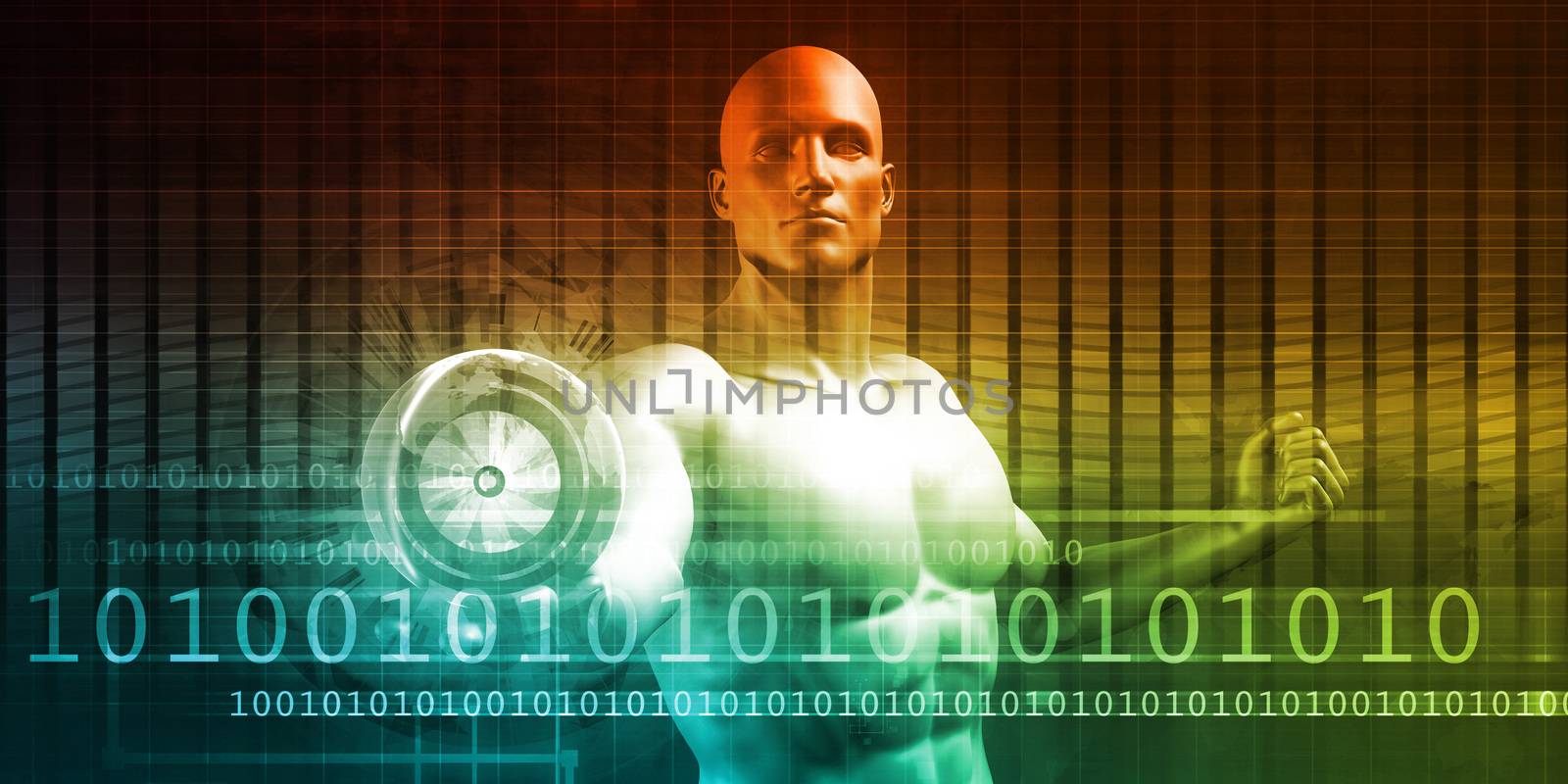 Virtual Office with Robot Assistant as Concept