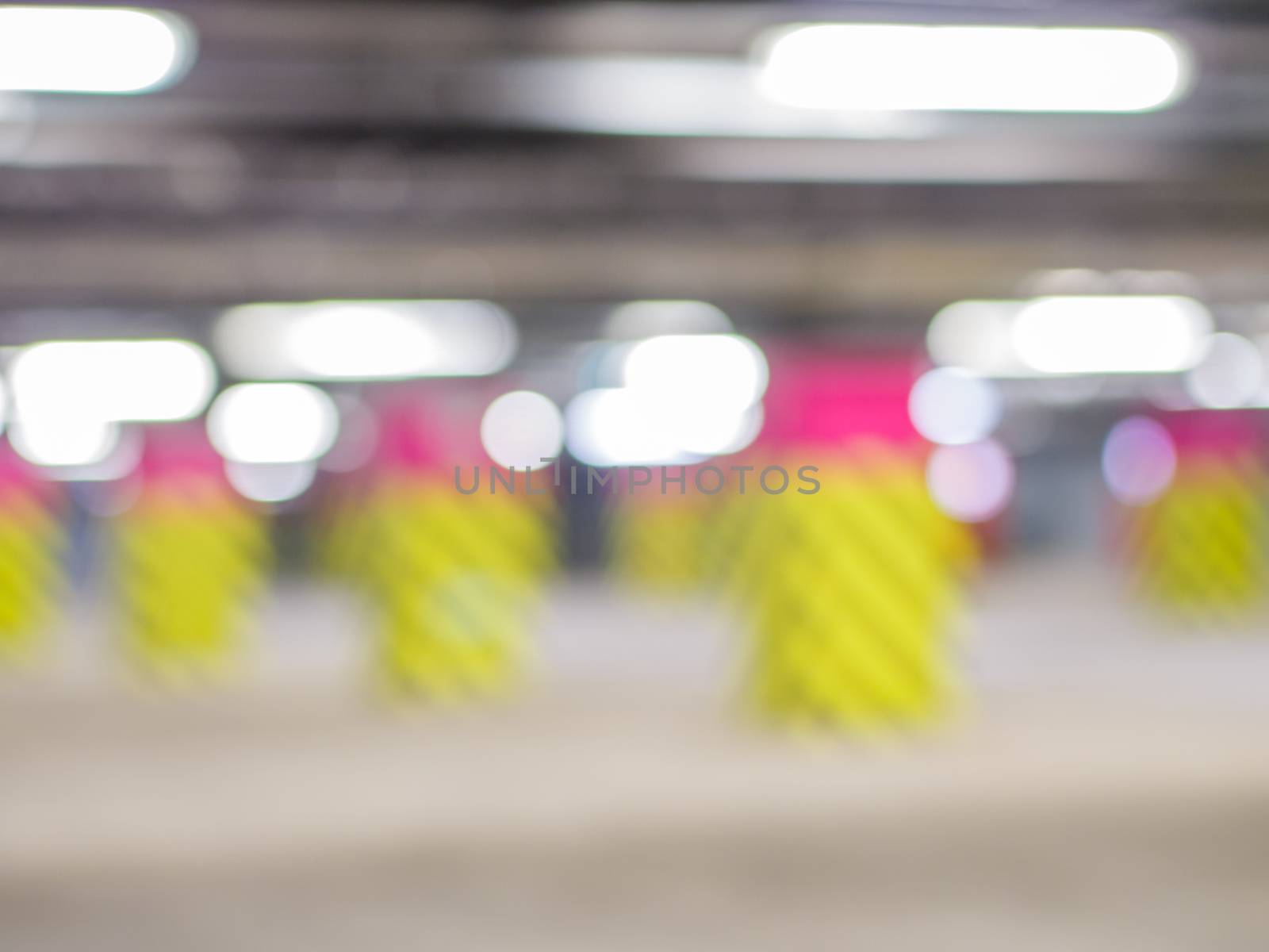 Blurred Underground Parking by fascinadora